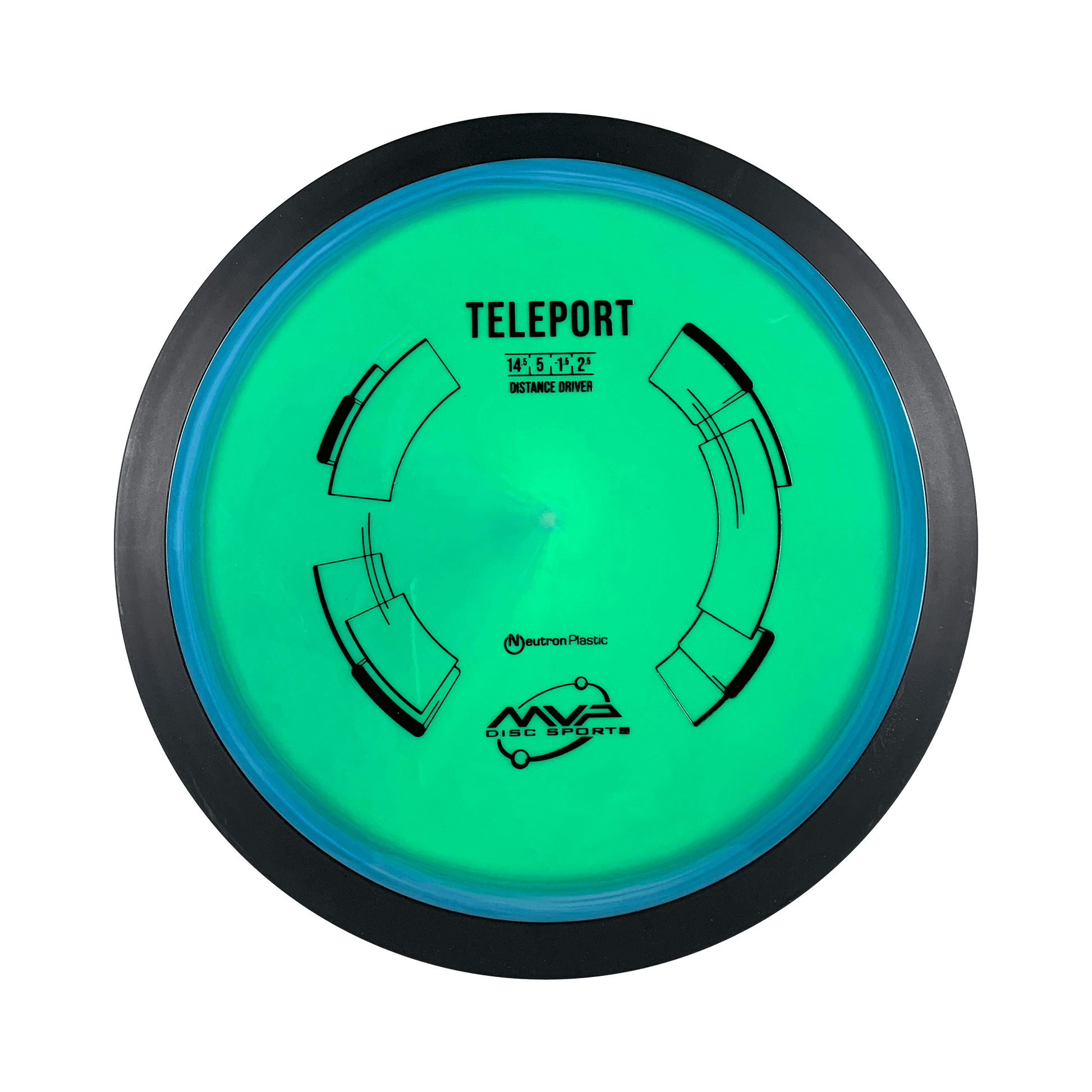 Neutron Teleport Disc MVP multi / green blue 175 