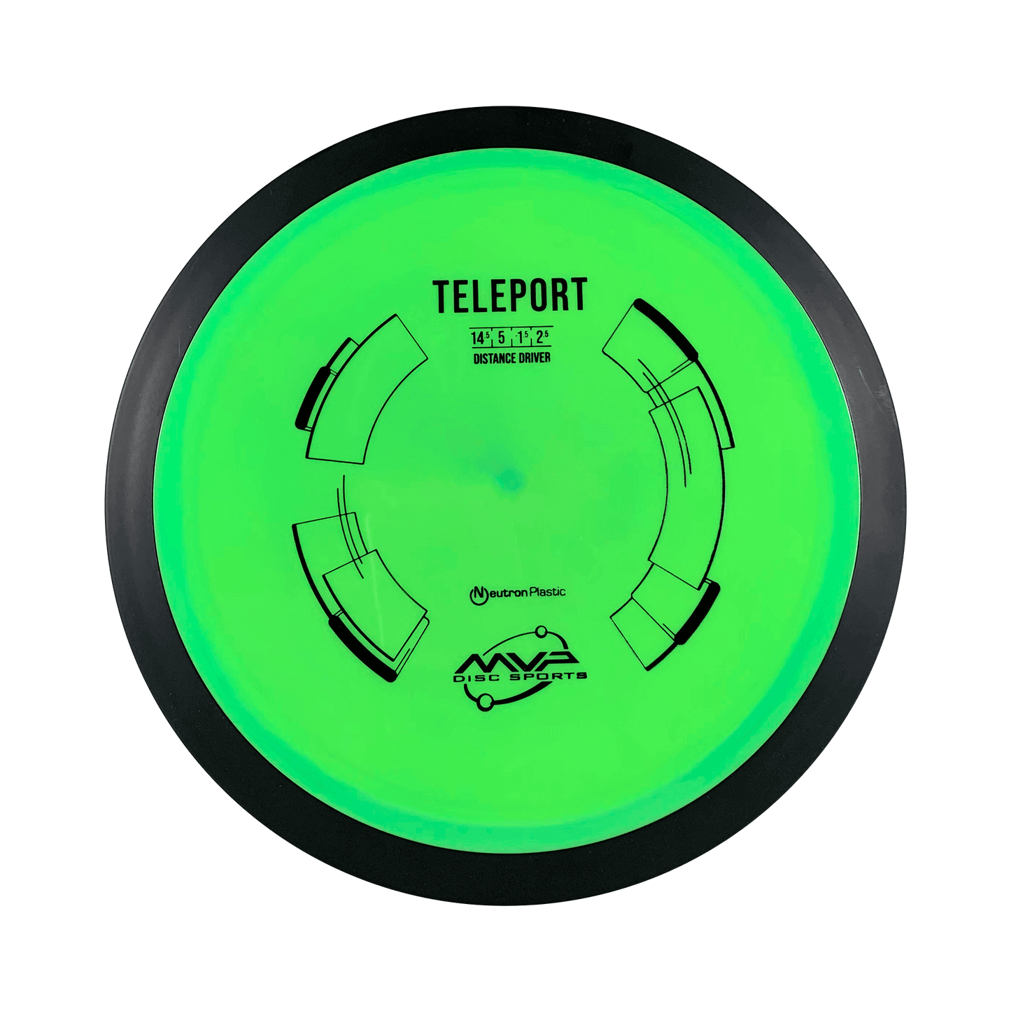 Neutron Teleport Disc MVP multi / lime 175 