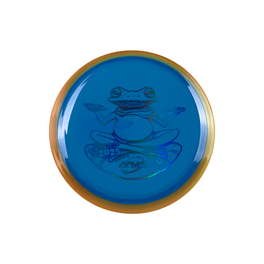 Neutron Time-Lapse (retooled) - NADGT Frog Stamp 2025 Disc Axiom multi / blue 173 