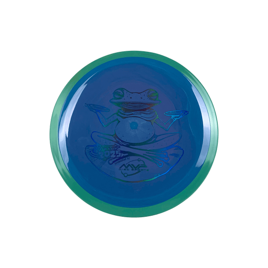 Neutron Time-Lapse (retooled) - NADGT Frog Stamp 2025 Disc Axiom multi / blurple 173 