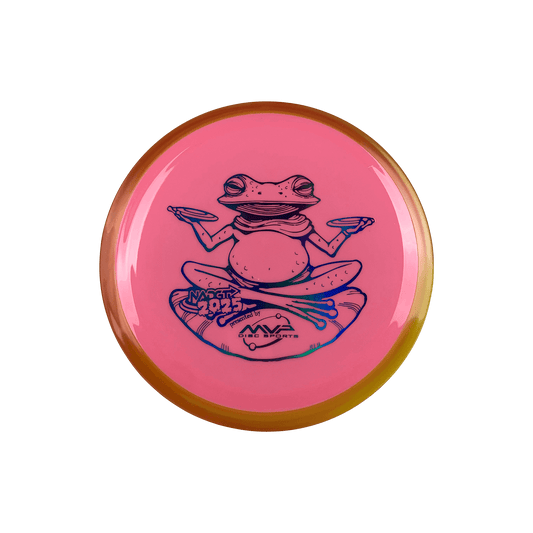 Neutron Time-Lapse (retooled) - NADGT Frog Stamp 2025 Disc Axiom multi / pink 171 
