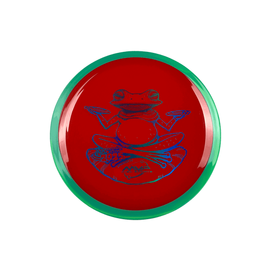 Neutron Time-Lapse (retooled) - NADGT Frog Stamp 2025 Disc Axiom multi / red 174 