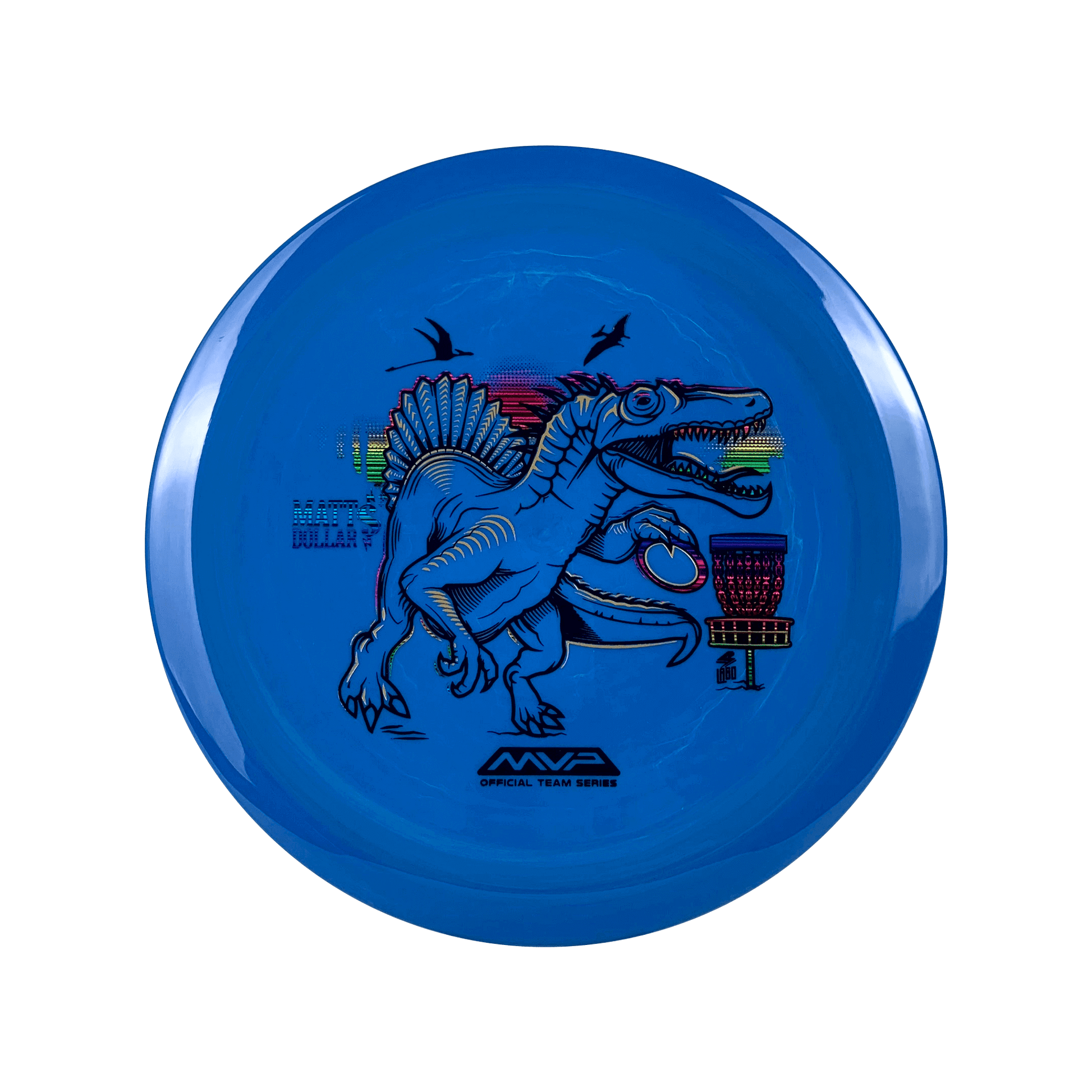 Neutron Turbulence - Matt Dollar Raptor Stamp Disc Streamline multi / blue 168 