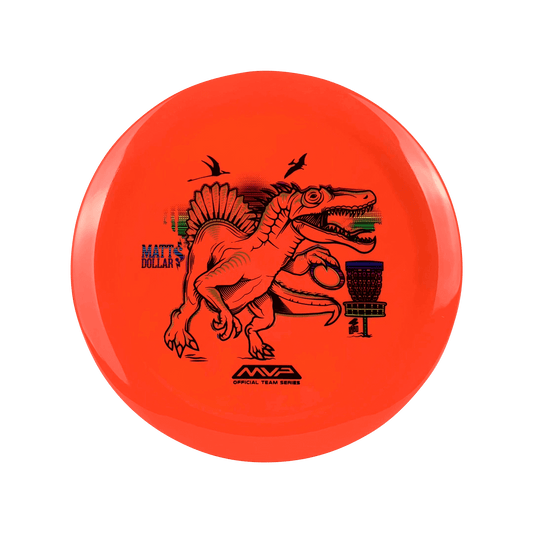 Neutron Turbulence - Matt Dollar Raptor Stamp Disc Streamline red / orange 175 