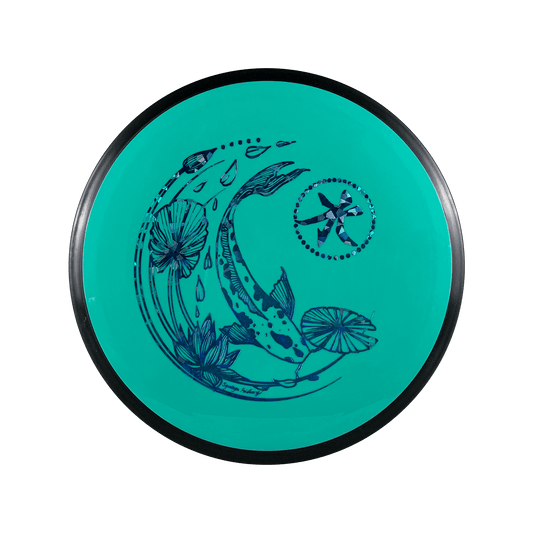 Neutron Volt - Koi Stamp Disc MVP teal 171 