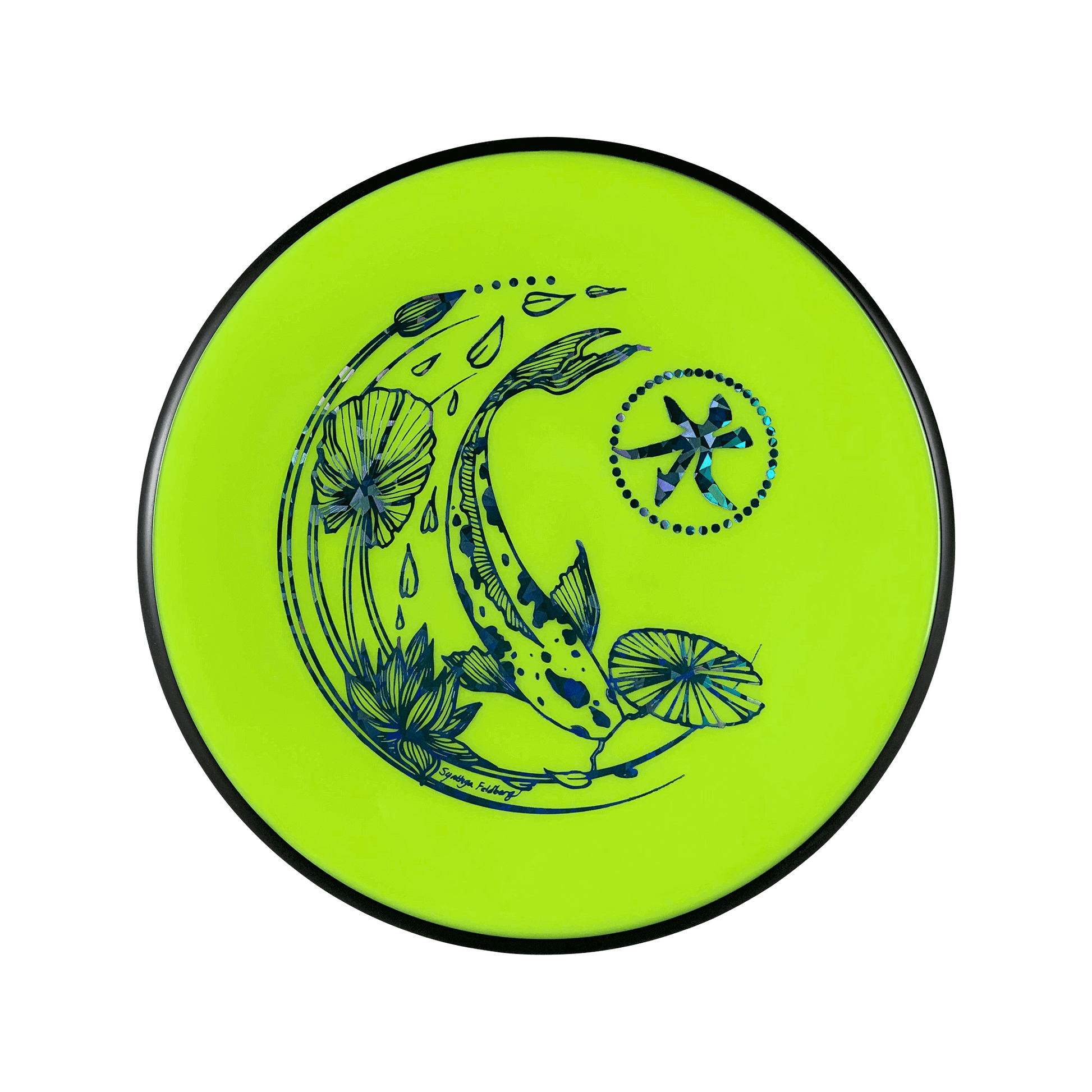 Neutron Watt - Koi Stamp Disc MVP highlighter yellow 174 