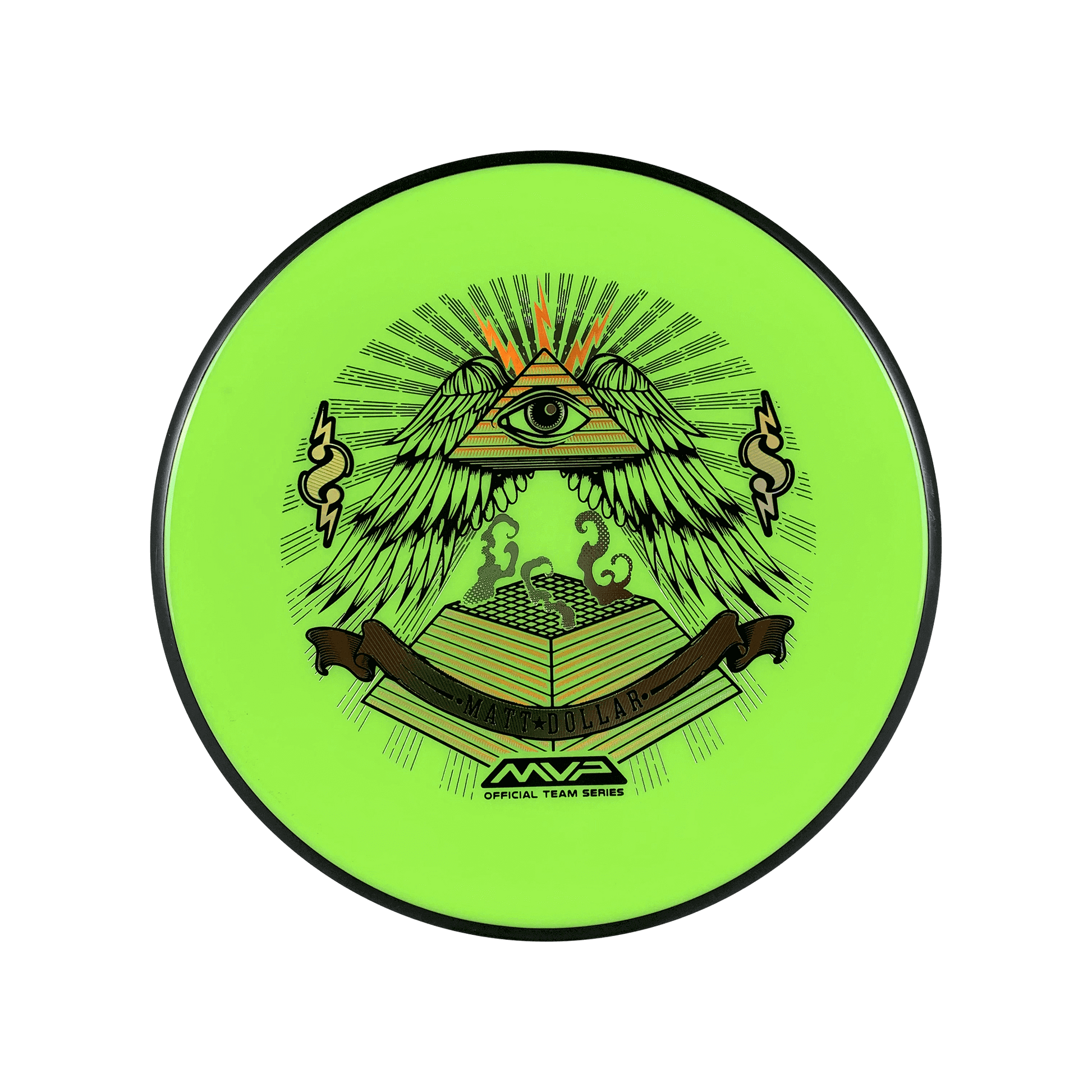 Neutron Watt - Matt Dollar Pyramid Stamp Disc MVP lime 171 