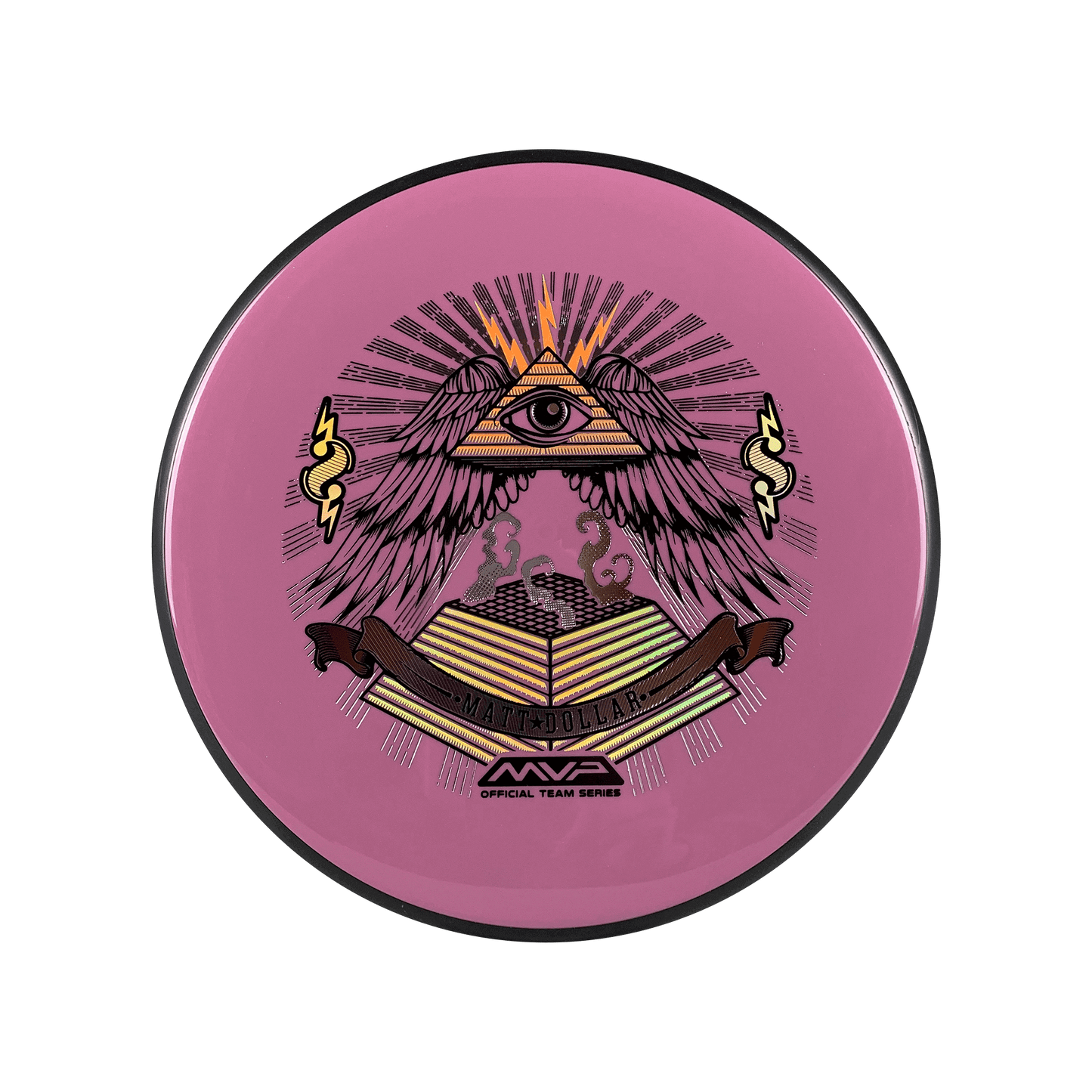 Neutron Watt - Matt Dollar Pyramid Stamp Disc MVP mauve 175 