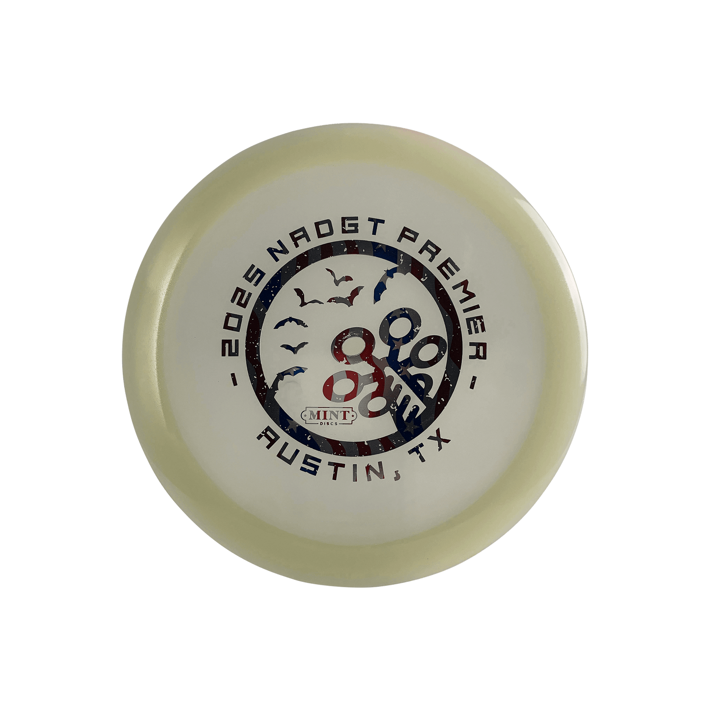 Nocturnal Freetail - NADGT Austin Premier 2025 Stamp Disc Mint Discs glow 174 