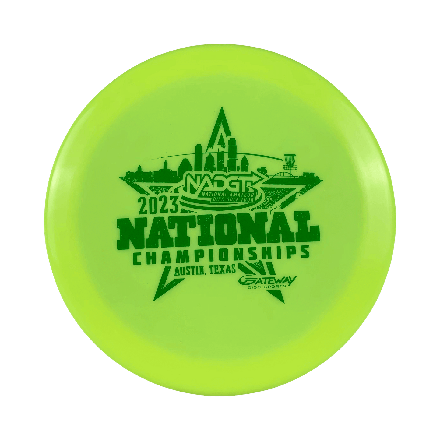 NXT Realm - NADGT National Championship 2023 Disc Gateway lime 174 