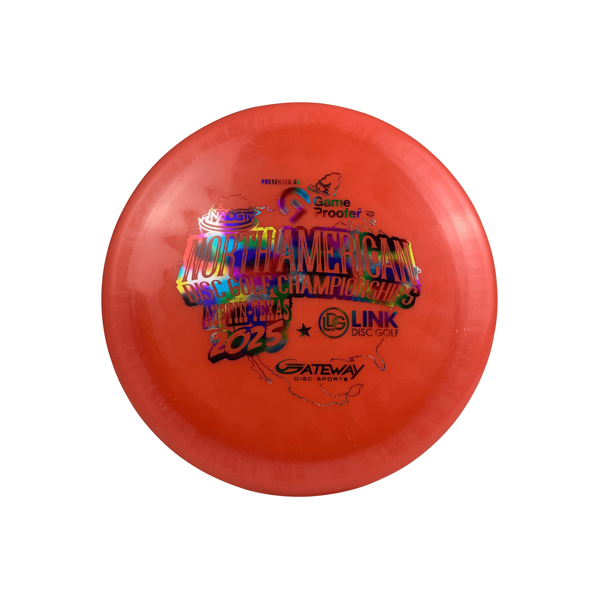 NXT Spear - NADGT NADGC 2025 Stamp Disc Gateway red 175 