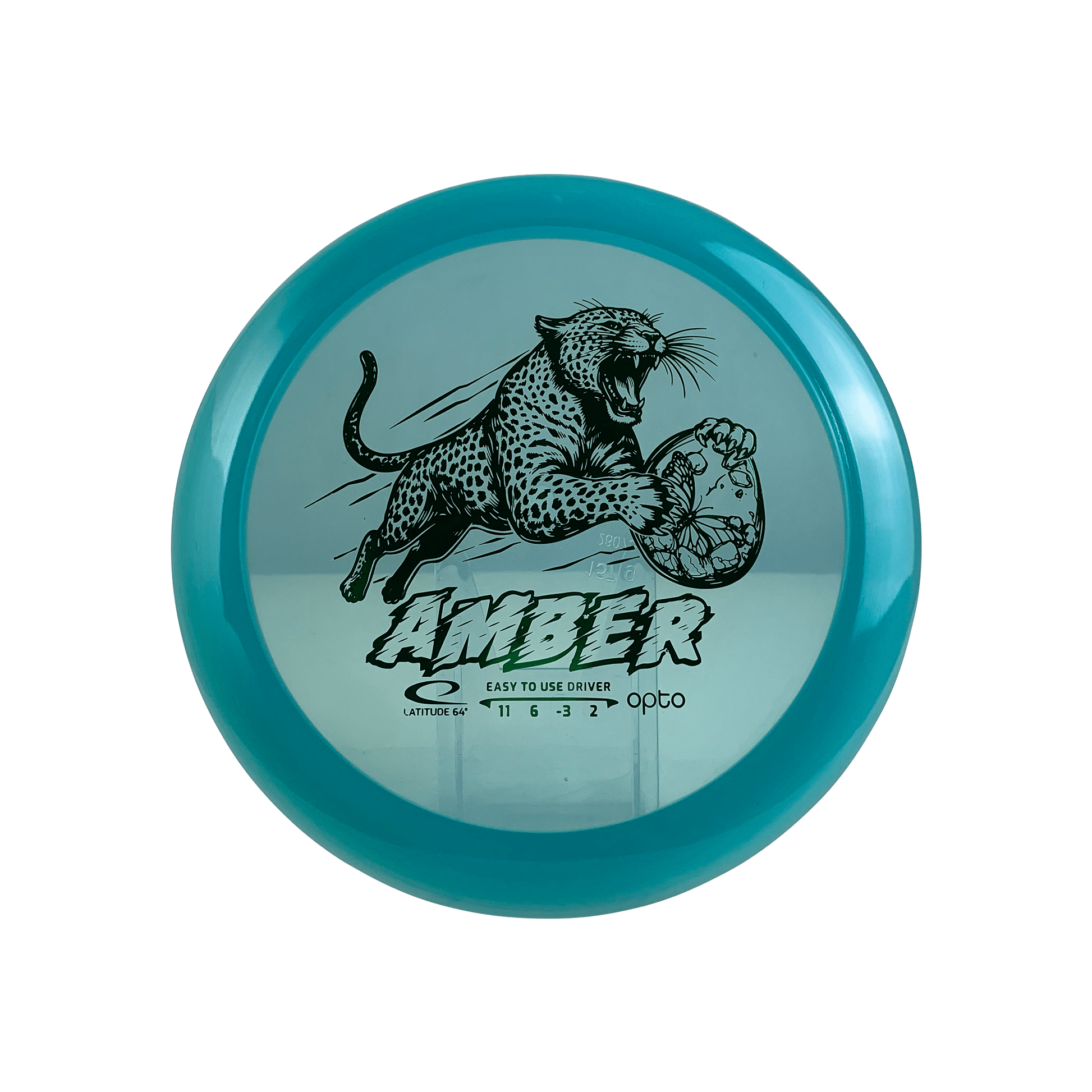 Opto Amber Disc Latitude 64 turquoise 157 