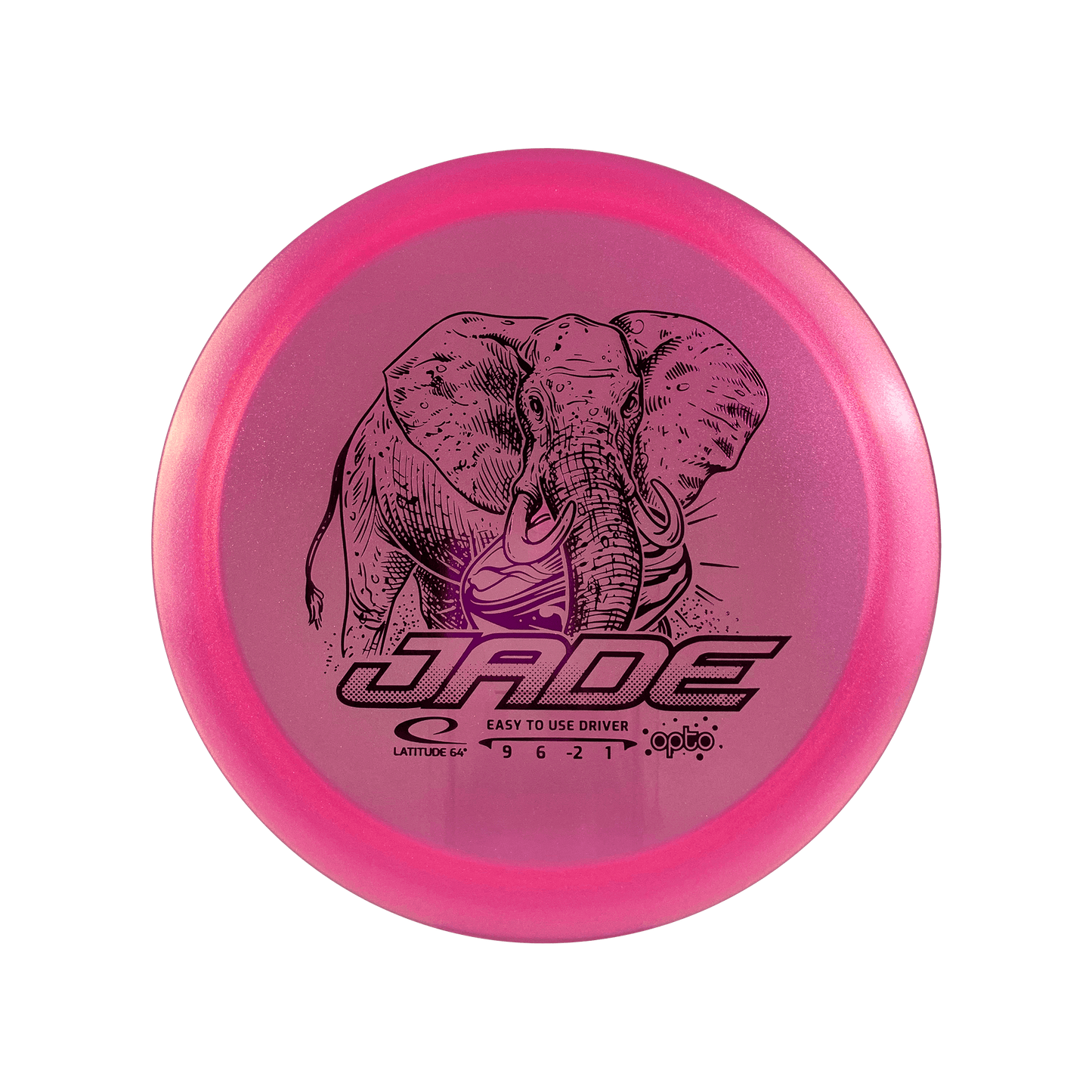 Opto Glimmer Jade Disc Latitude 64 pink 159 