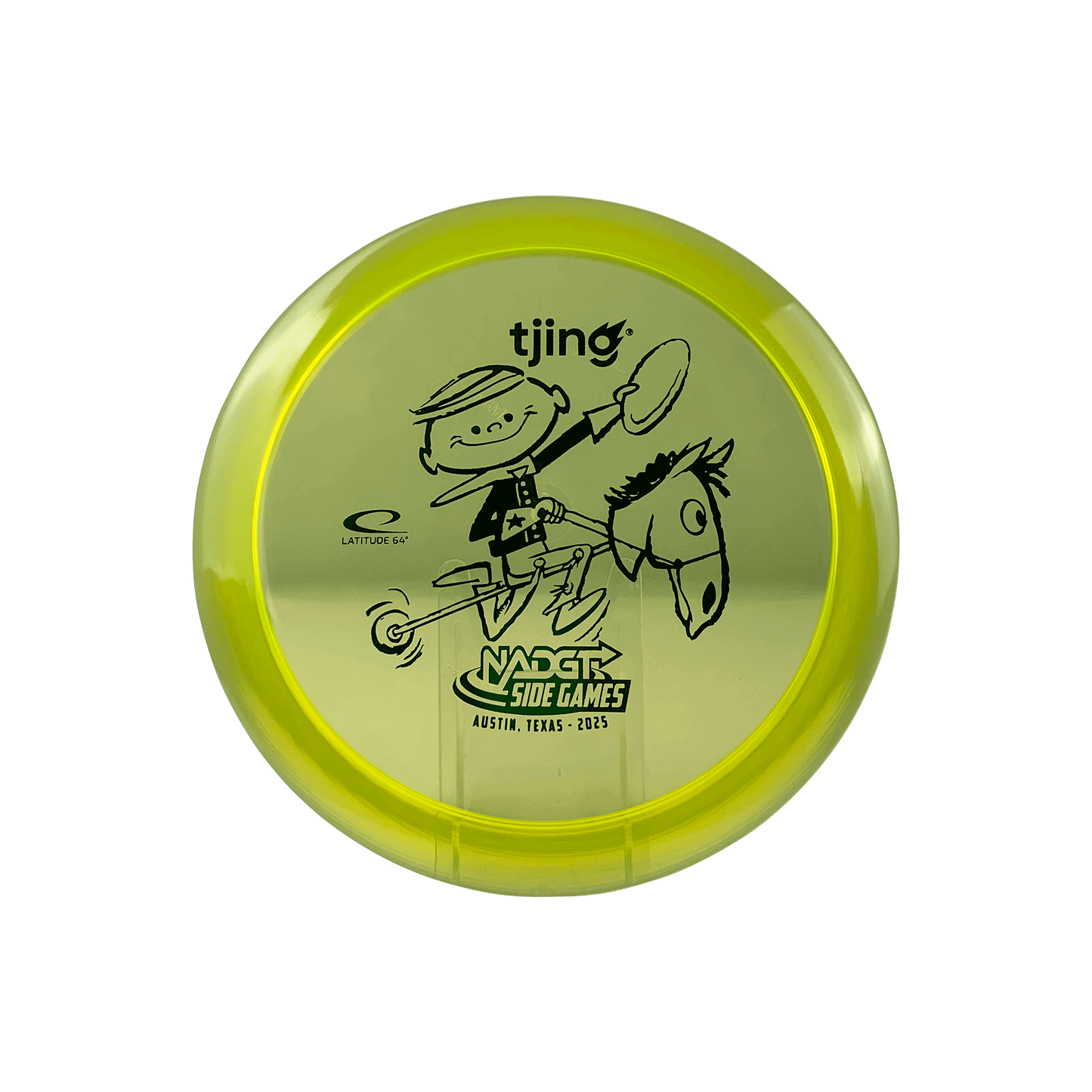 Opto Ice Musket - NADGT Side Games '25 Hobby Horse Stamp Disc Latitude 64 highlighter yellow 174.0 