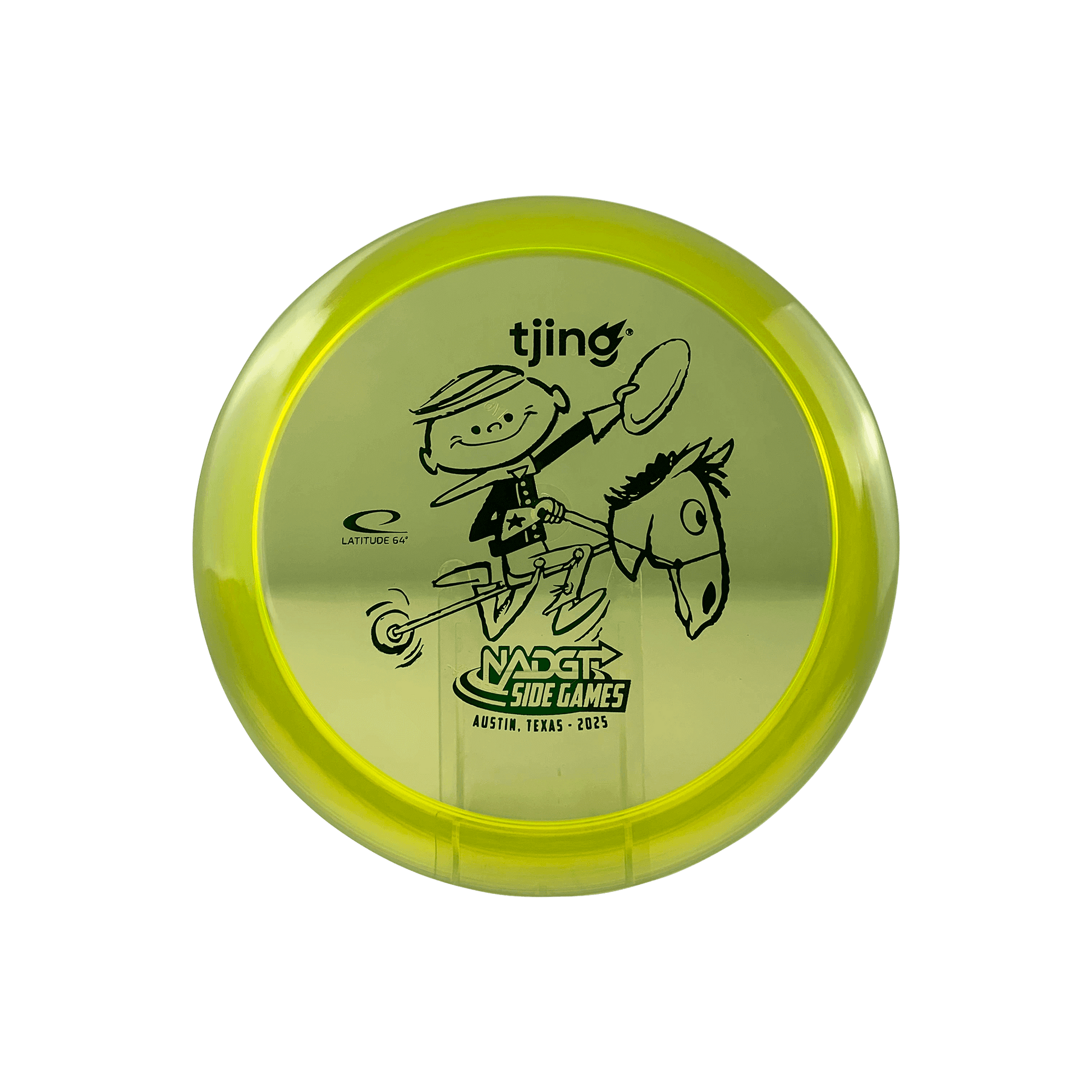 Opto Ice Musket - NADGT Side Games '25 Hobby Horse Stamp Disc Latitude 64 highlighter yellow 174.0 