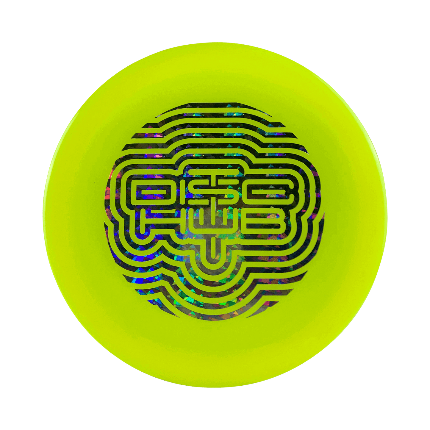 Opto Pioneer - DiscHub Wave Stamp Disc Latitude 64 highlighter yellow 174 