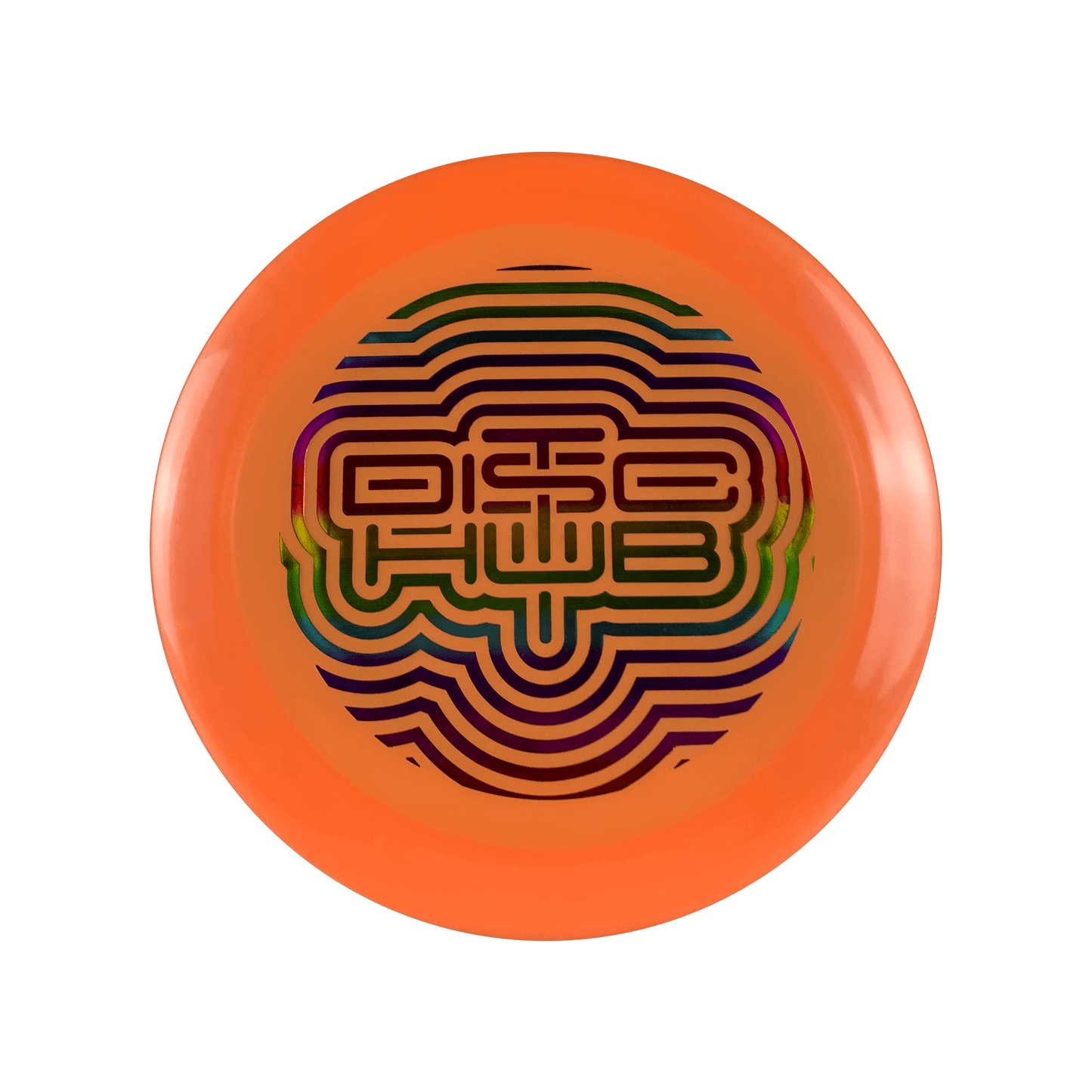 PL Hurricane - DiscHub Wave Stamp Disc DGA orange 172 