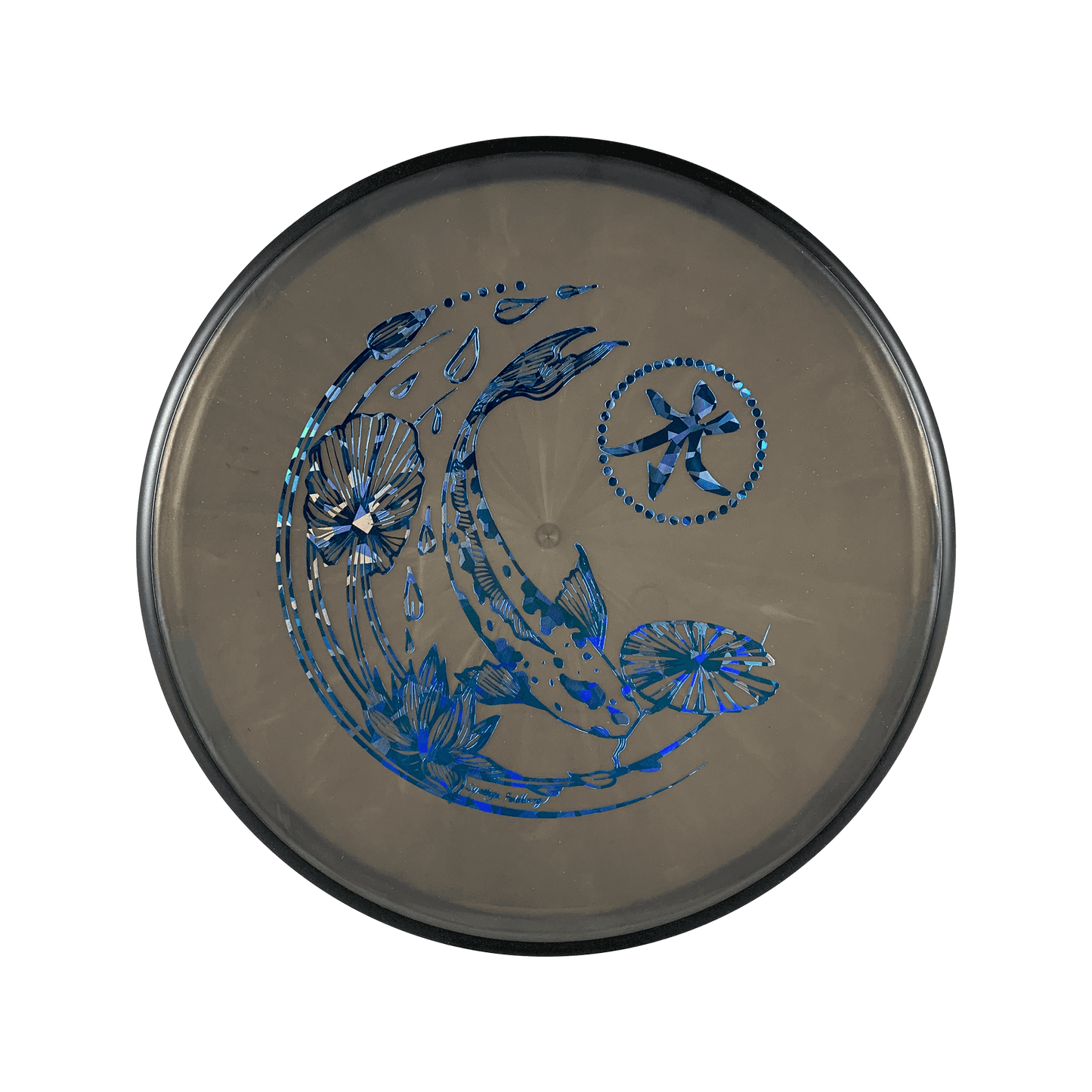 Plasma Entropy - Koi Stamp Disc MVP metallic silver 172 