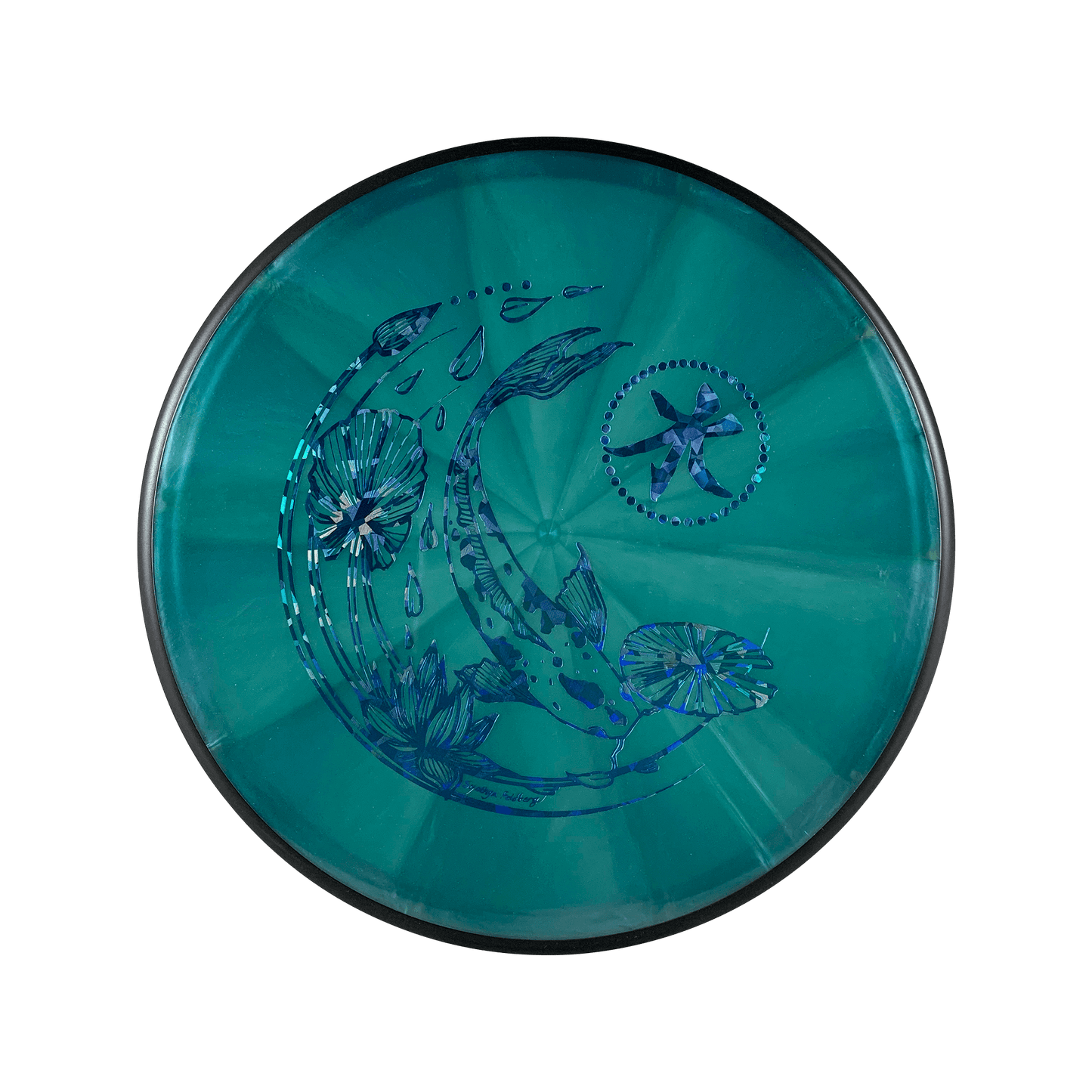 Plasma Entropy - Koi Stamp Disc MVP multi / blue 172 