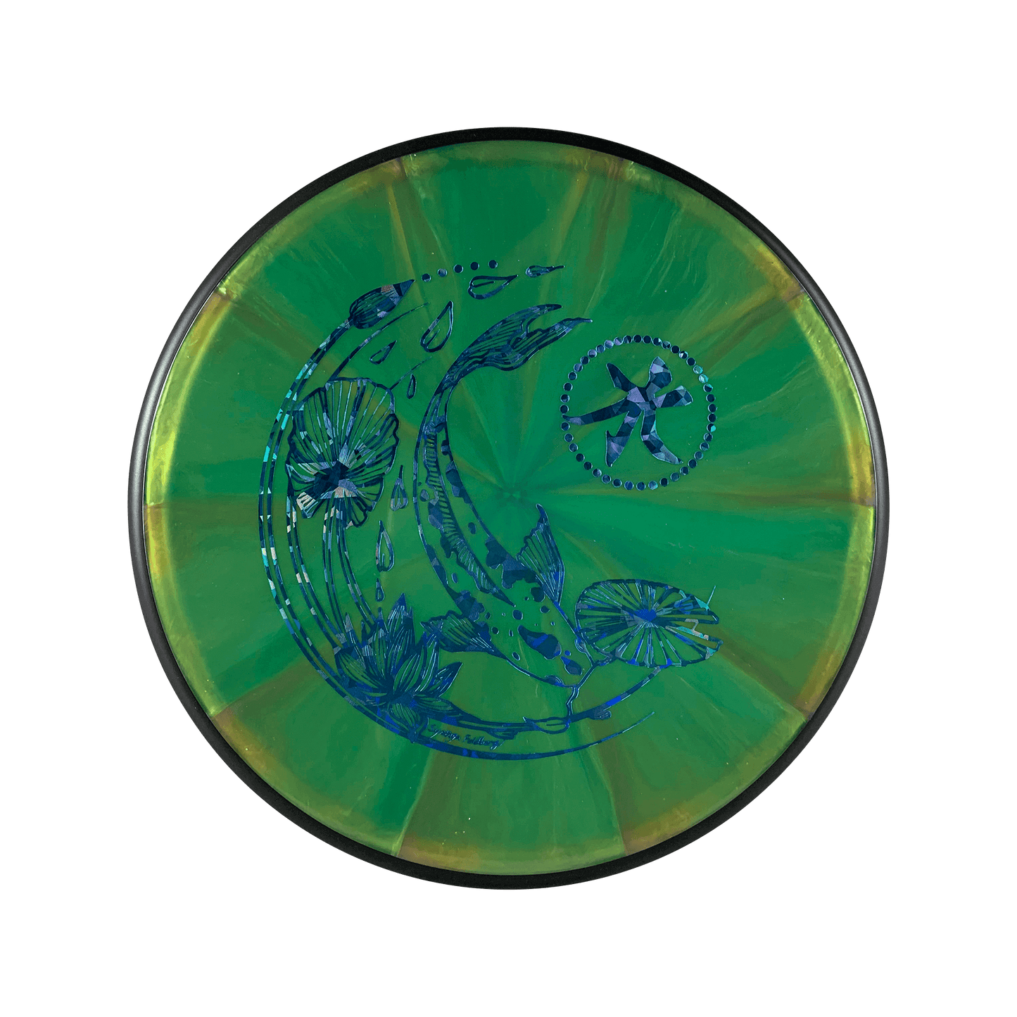 Plasma Entropy - Koi Stamp Disc MVP multi / green 172 