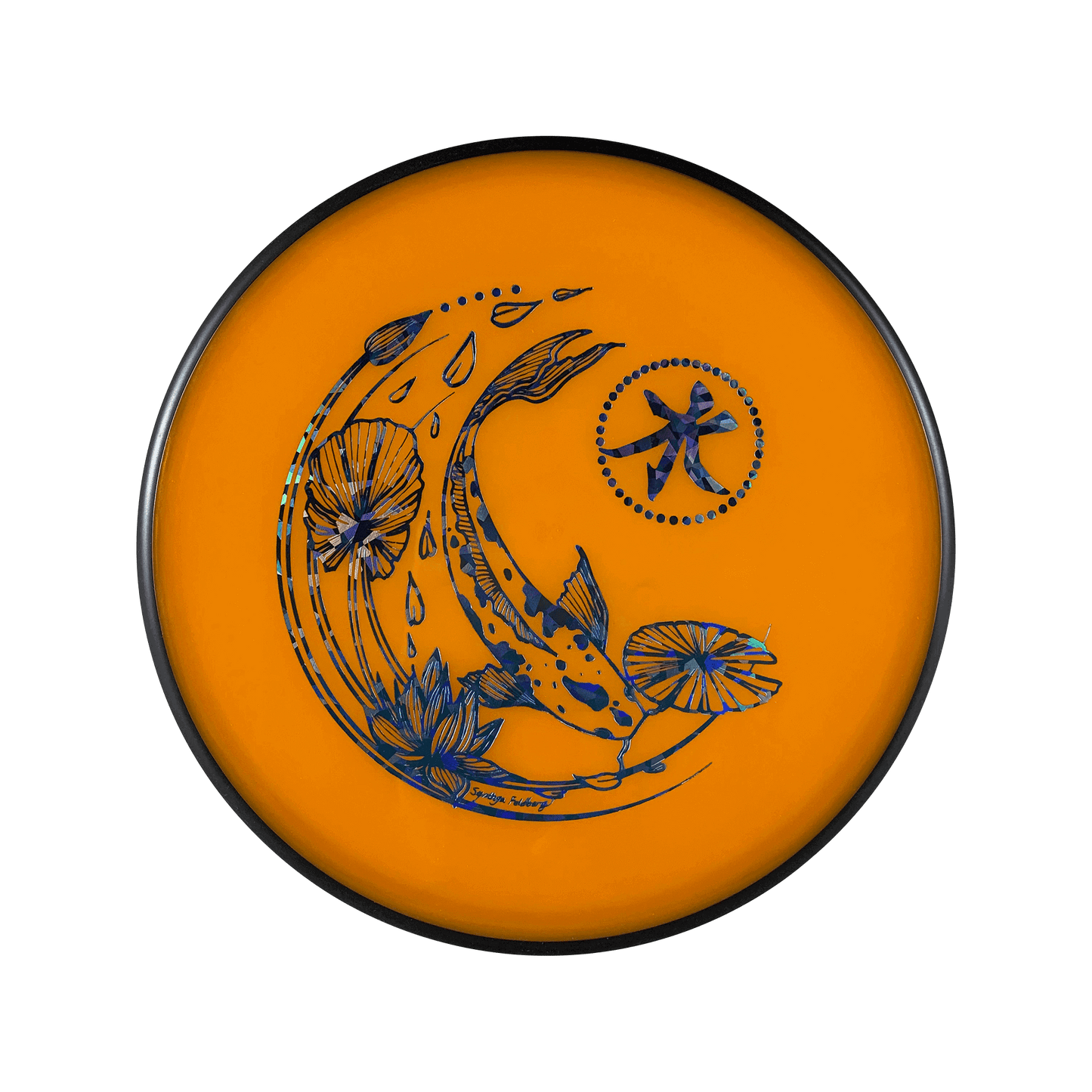 Plasma Entropy - Koi Stamp Disc MVP orange 173 