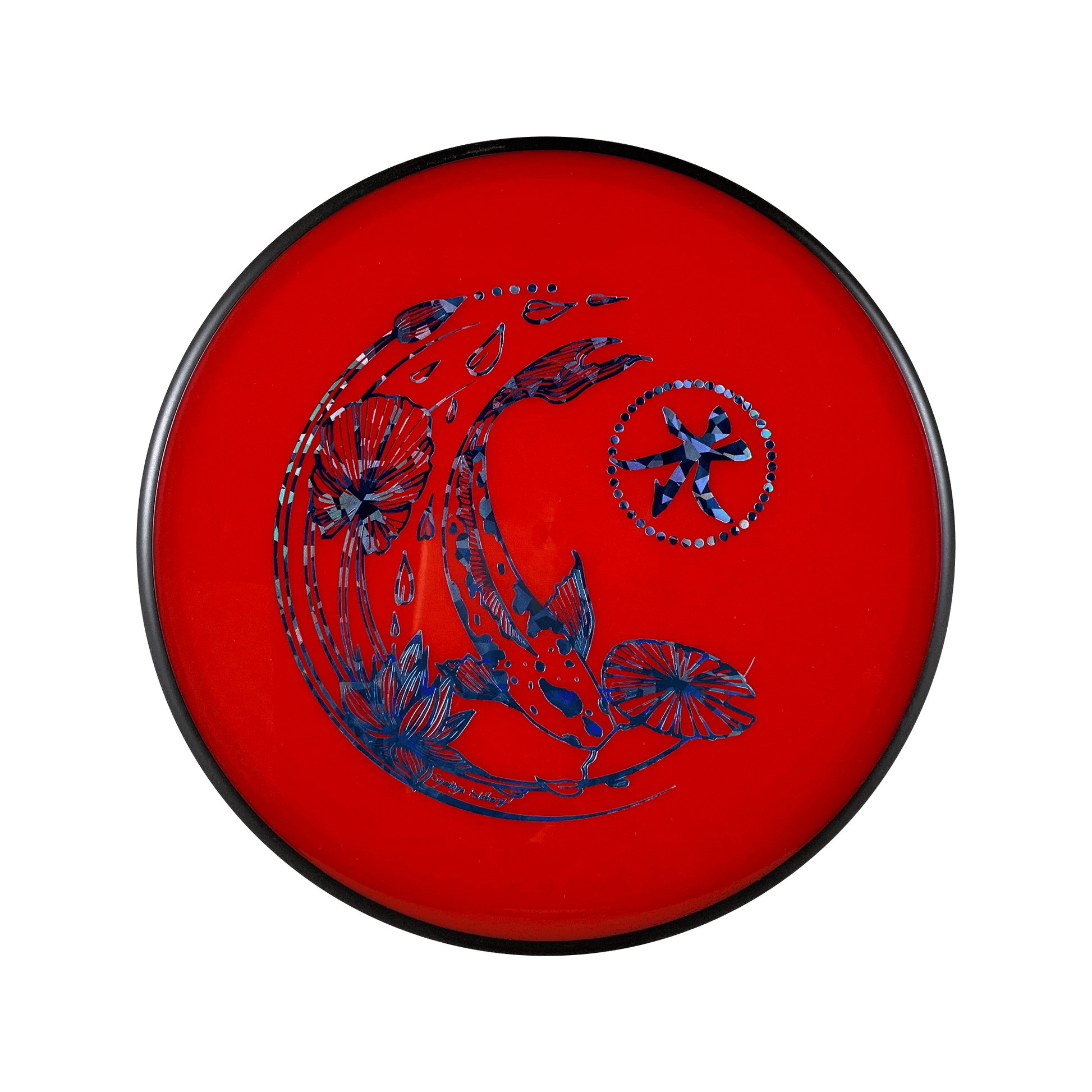 Plasma Entropy - Koi Stamp Disc MVP red 172 