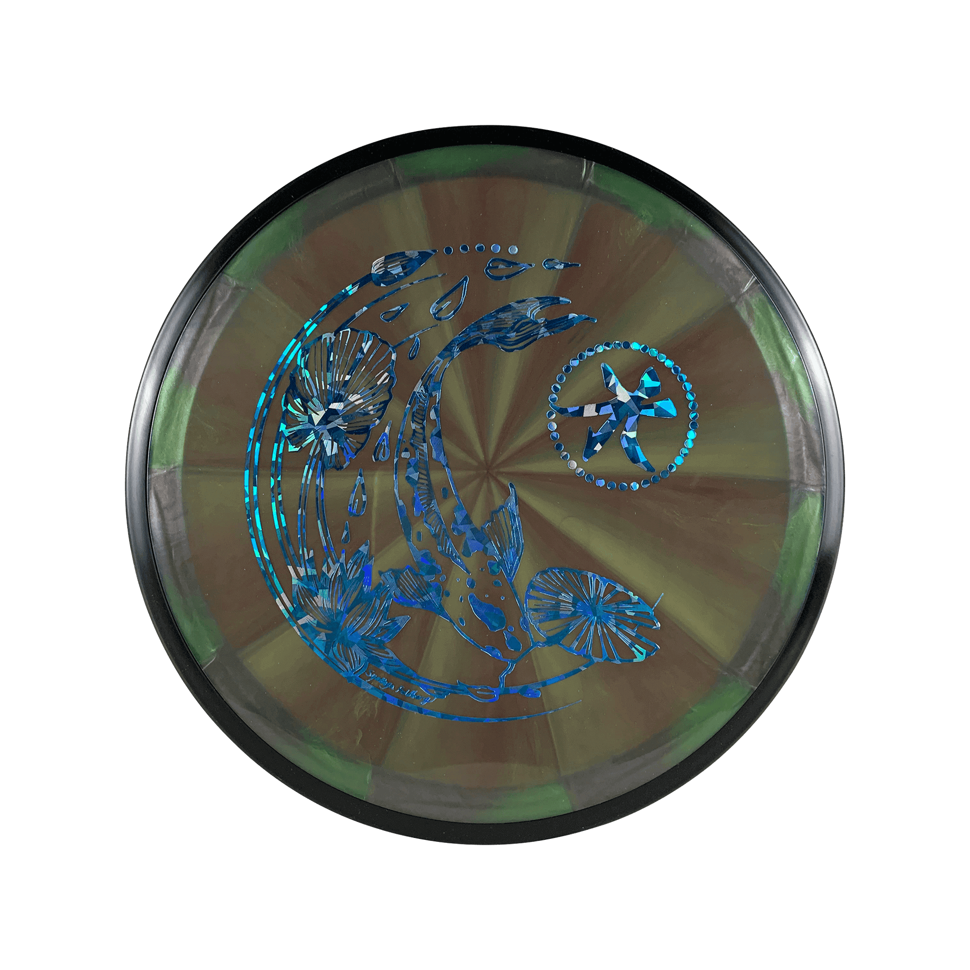 Plasma Servo - Koi Stamp Disc MVP multi / green purple 158 