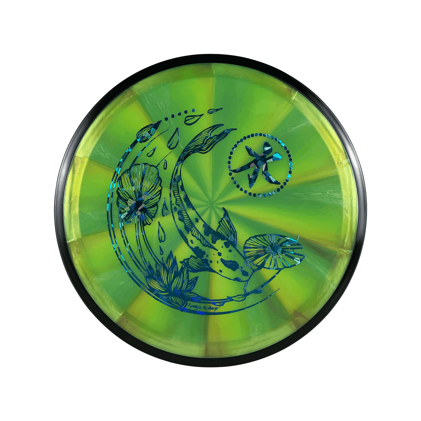 Plasma Servo - Koi Stamp Disc MVP multi / green yellow 158 