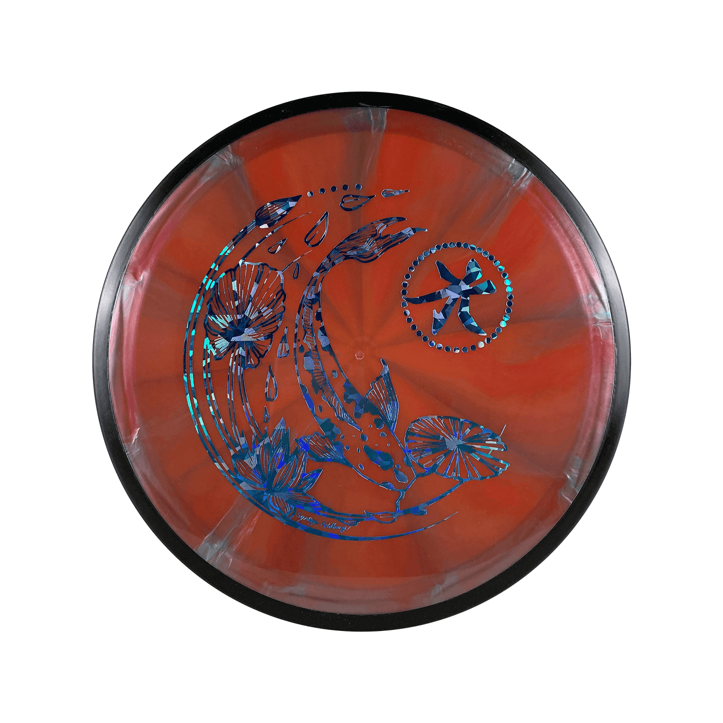 Plasma Servo - Koi Stamp Disc MVP multi / red green 158 