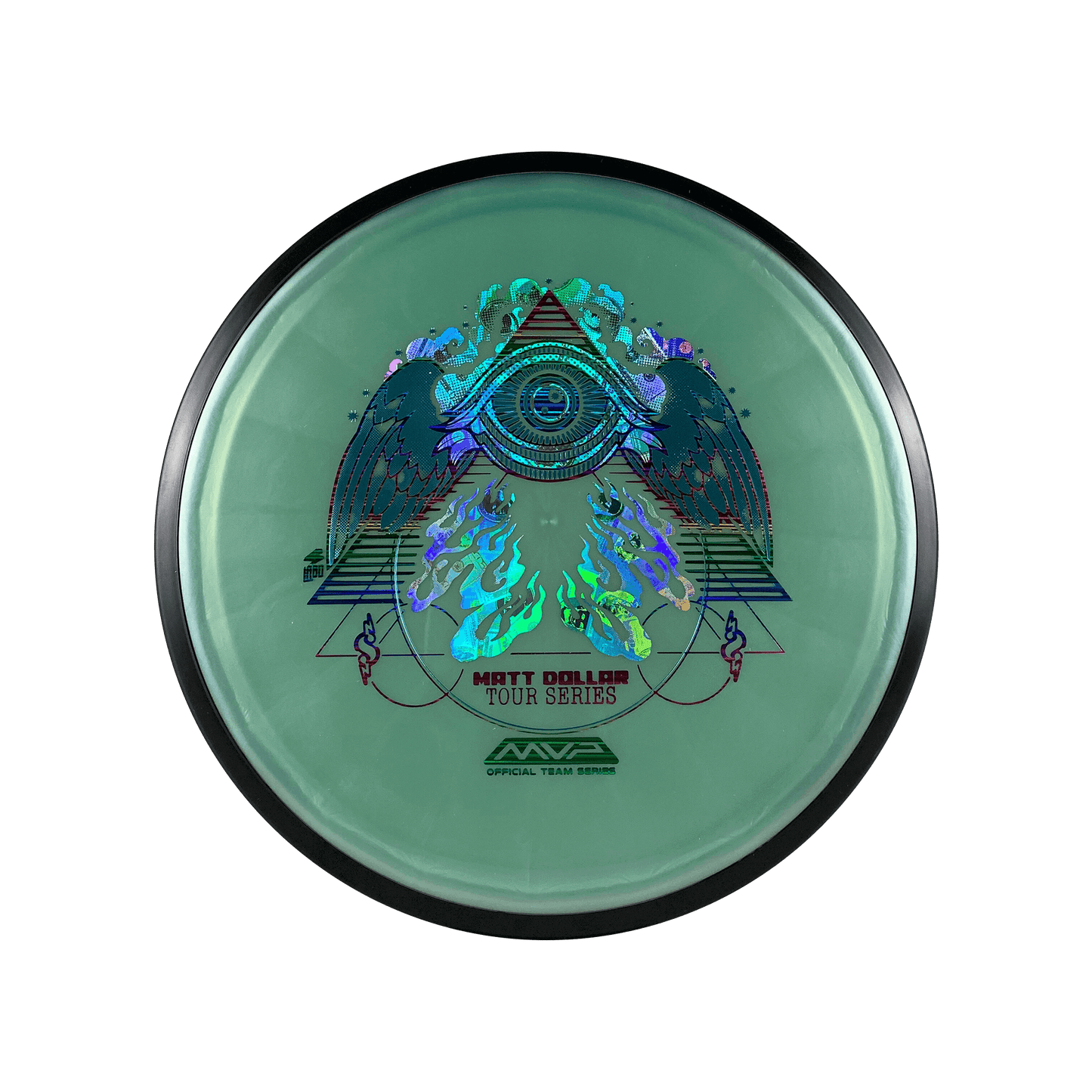 Plasma Servo - Matt Dollar Flying Eye Stamp Disc MVP ice blue 175 