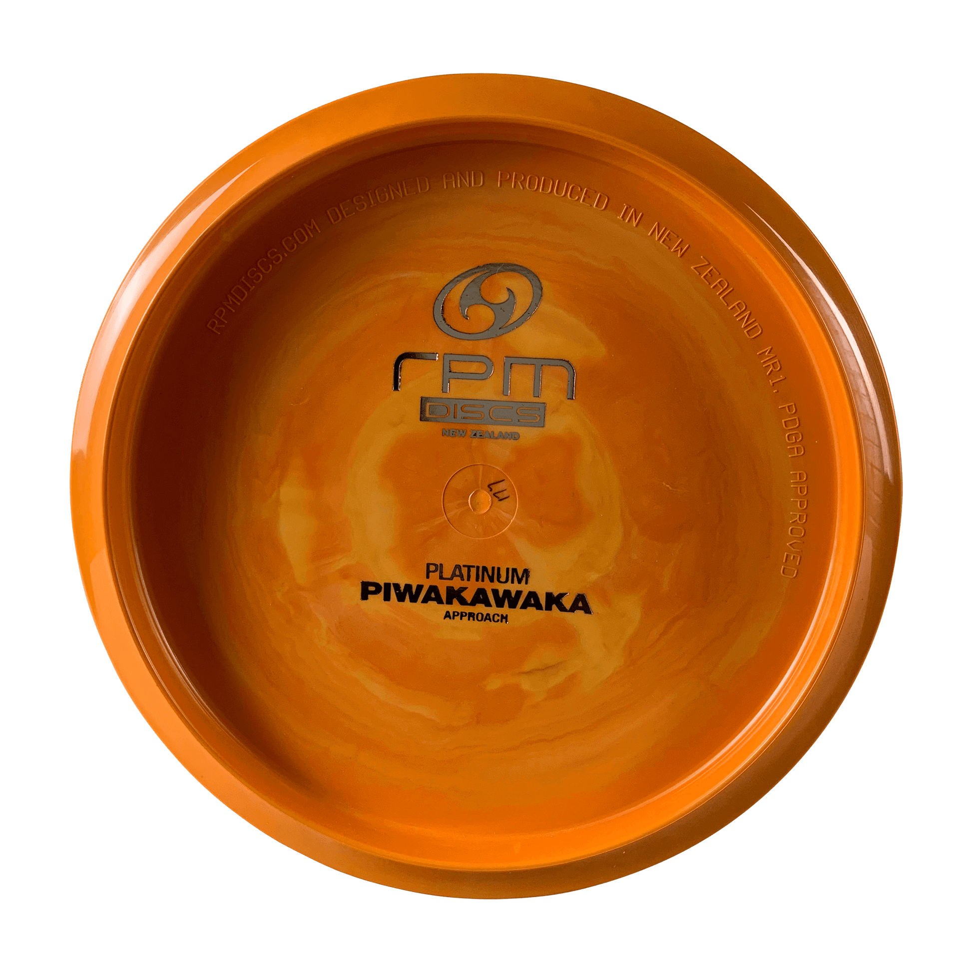 Platinum Piwakawaka Disc RPM Discs orange 177 