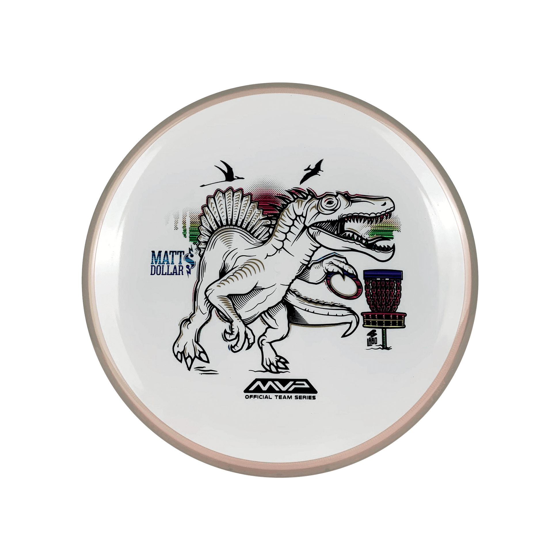 Prism Neutron Trance - Matt Dollar Raptor Stamp Disc Axiom white 172 