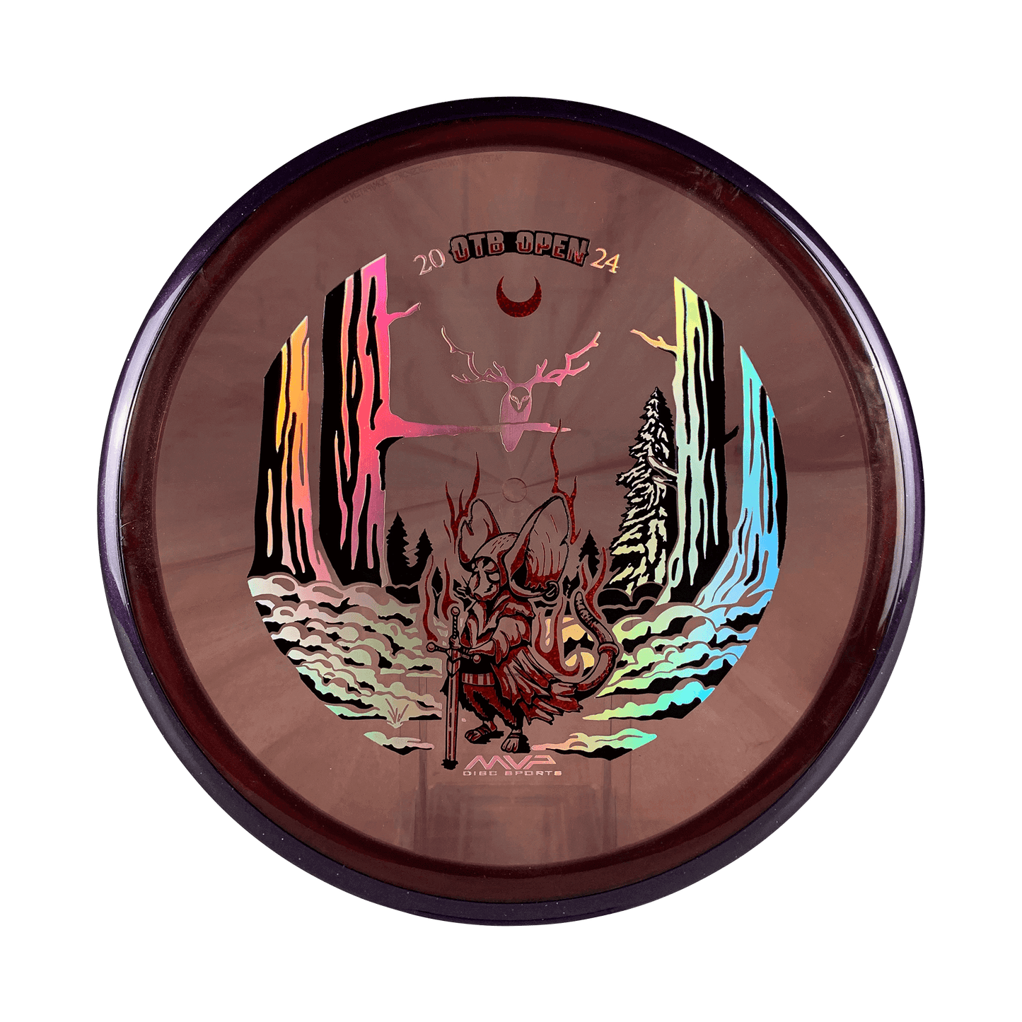 Prism Proton Hex - OTB Open 2024 - Phase 1 Disc Axiom multi / maroon 173 