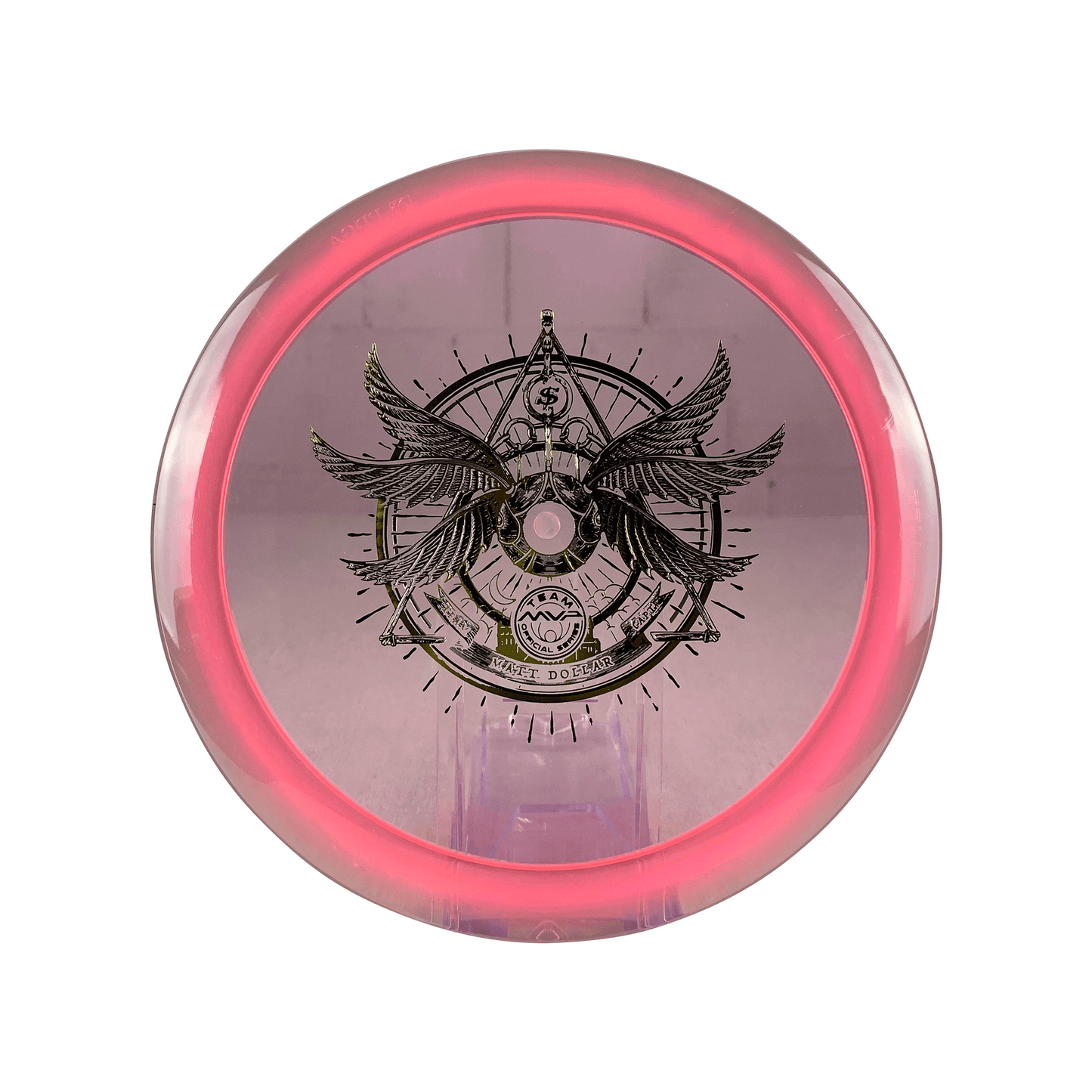 Proton Lift - Matt Dollar Golden Snitch Stamp Disc Streamline clear pink 167 
