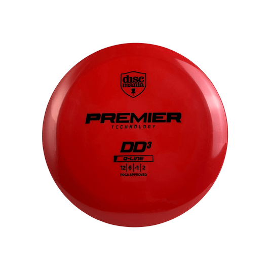 Q-Line Premier DD3 Disc Discmania red 168 