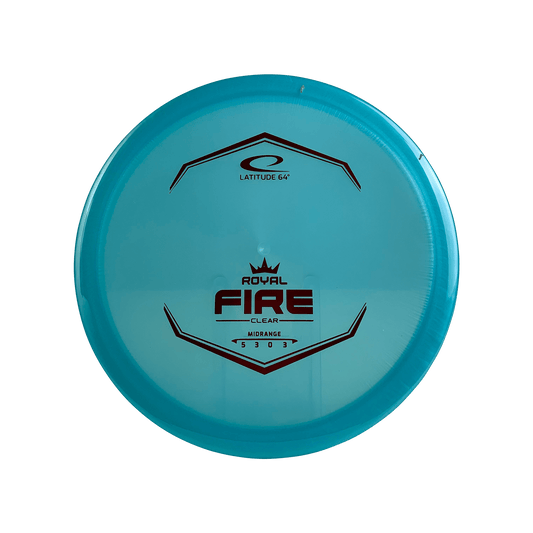 Royal Clear Fire Disc Latitude 64 turquoise 177 