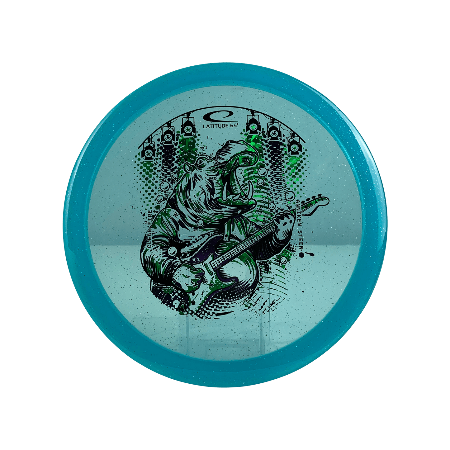 Royal Clear Sparkle Fire - Anniken Steen Team Series Disc Latitude 64 turquoise 177 