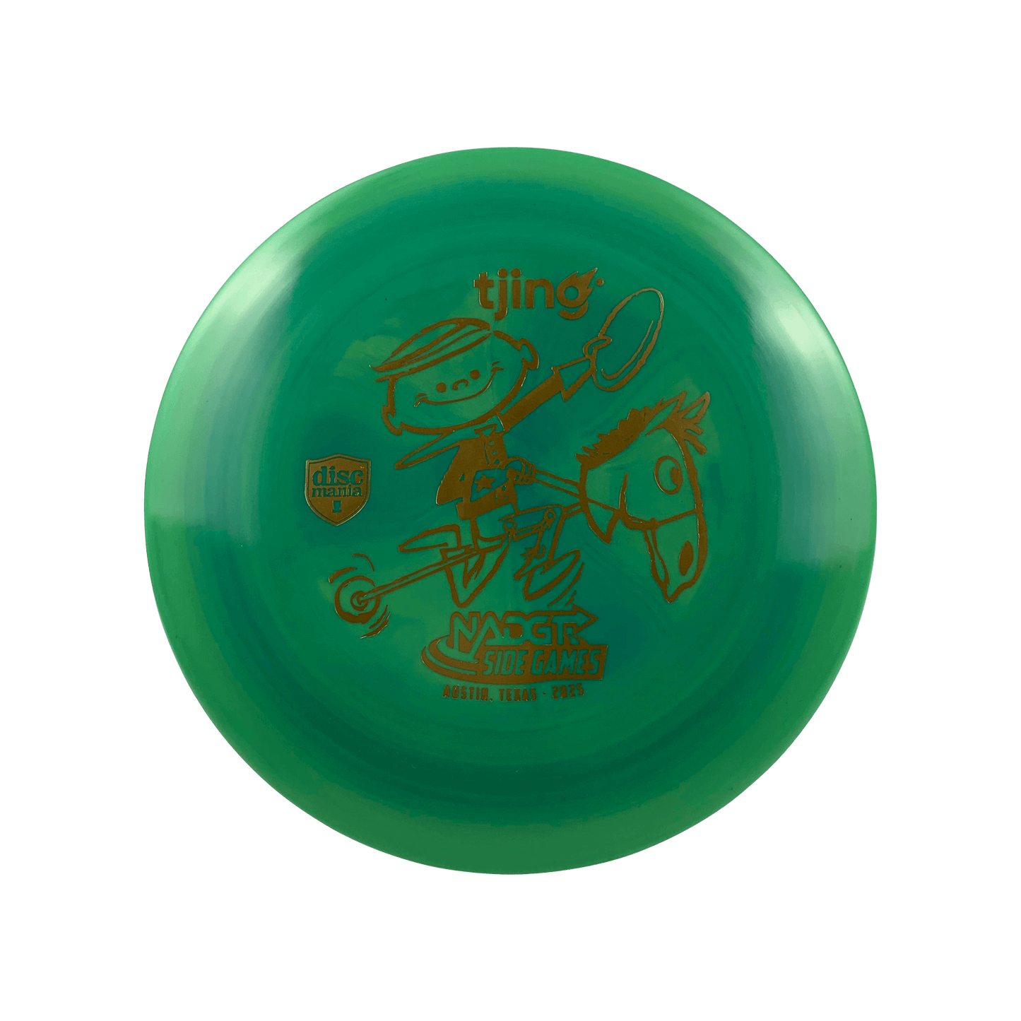 S-Line FD - NADGT Side Games '25 Hobby Horse Stamp Disc Discmania multi / green yellow 173.0 