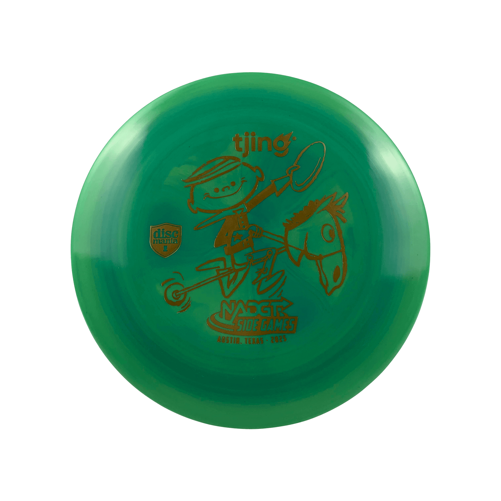 S-Line FD - NADGT Side Games '25 Hobby Horse Stamp Disc Discmania multi / green yellow 173.0 