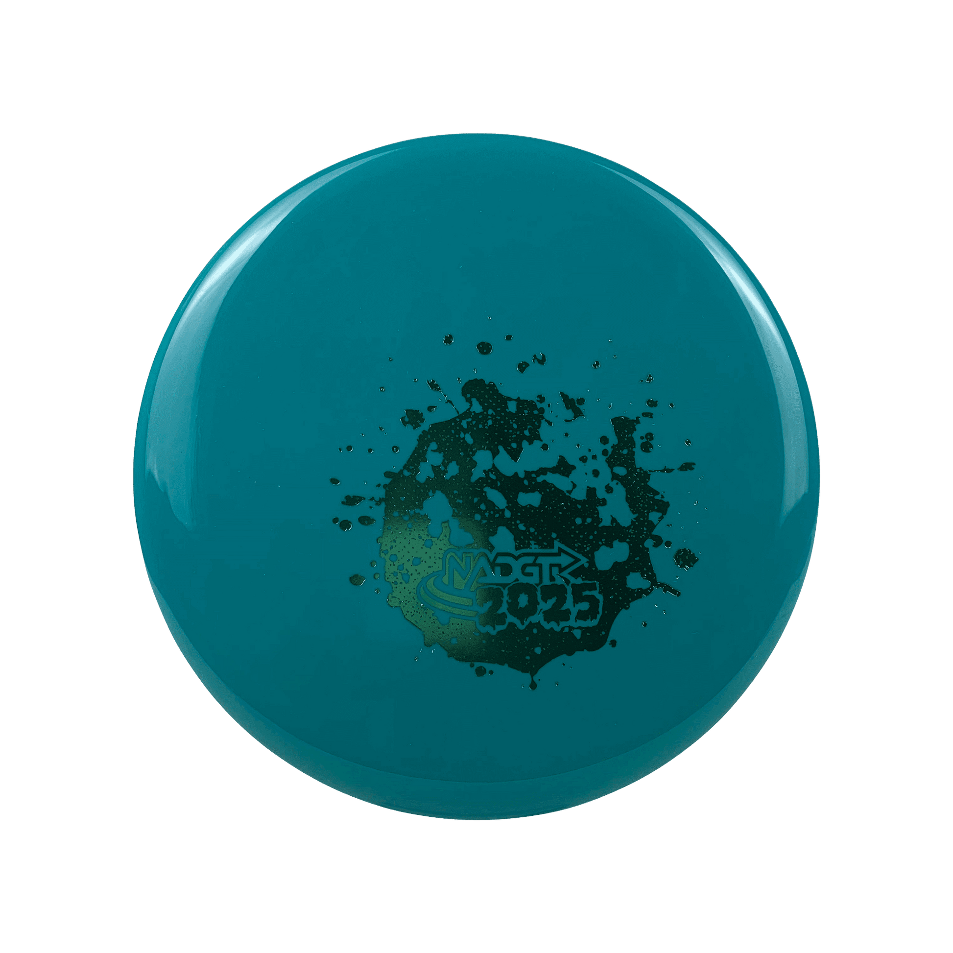 S-Line P3x - NADGT Splatter Stamp 2025 Disc Discmania teal 174.0 