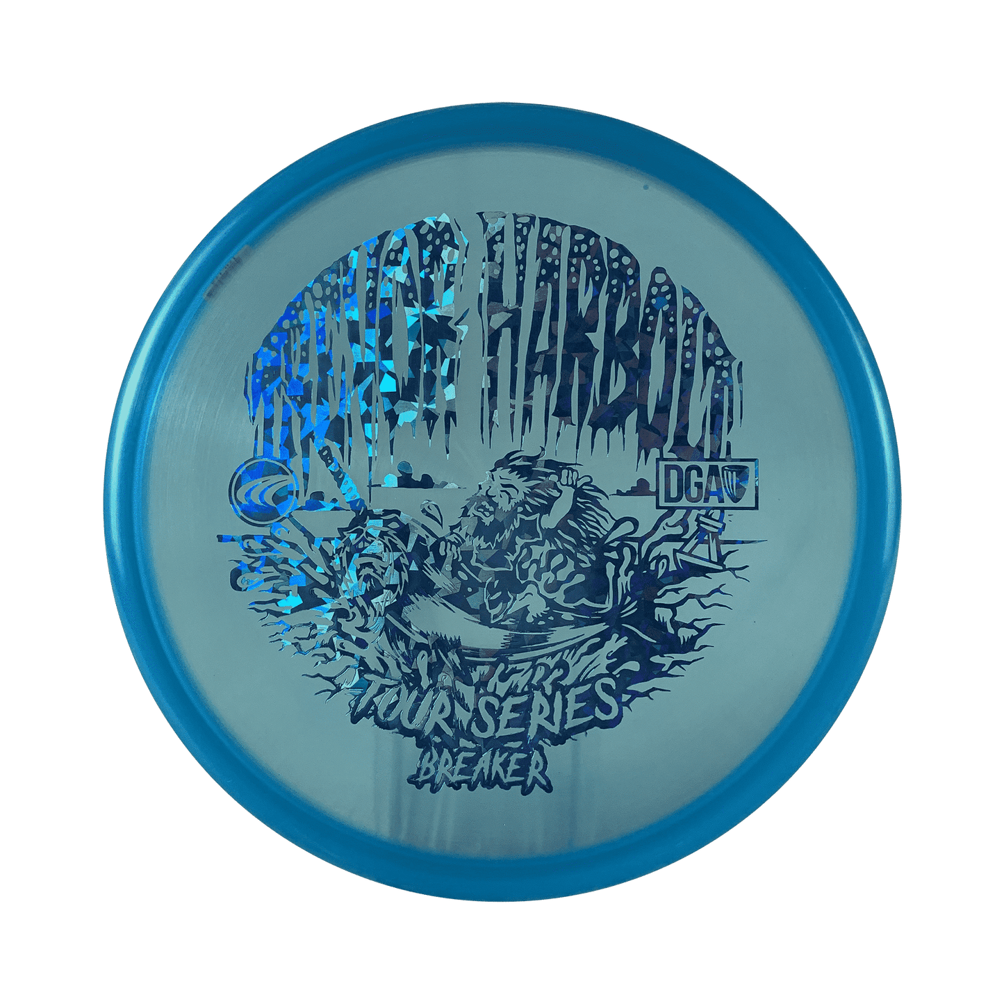 Signature Pro Line Swirl Breaker - Tour Series Disc DGA blue 170 