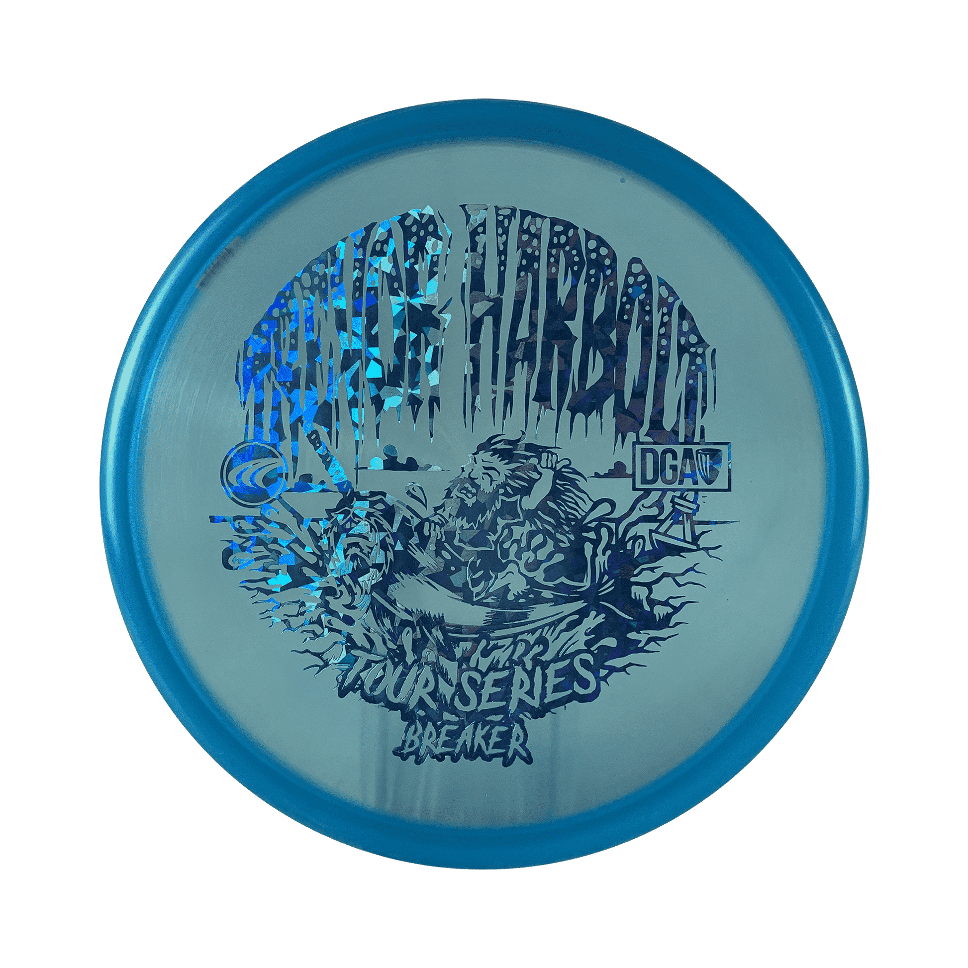 Signature Pro Line Swirl Breaker - Tour Series Disc DGA blue 170 