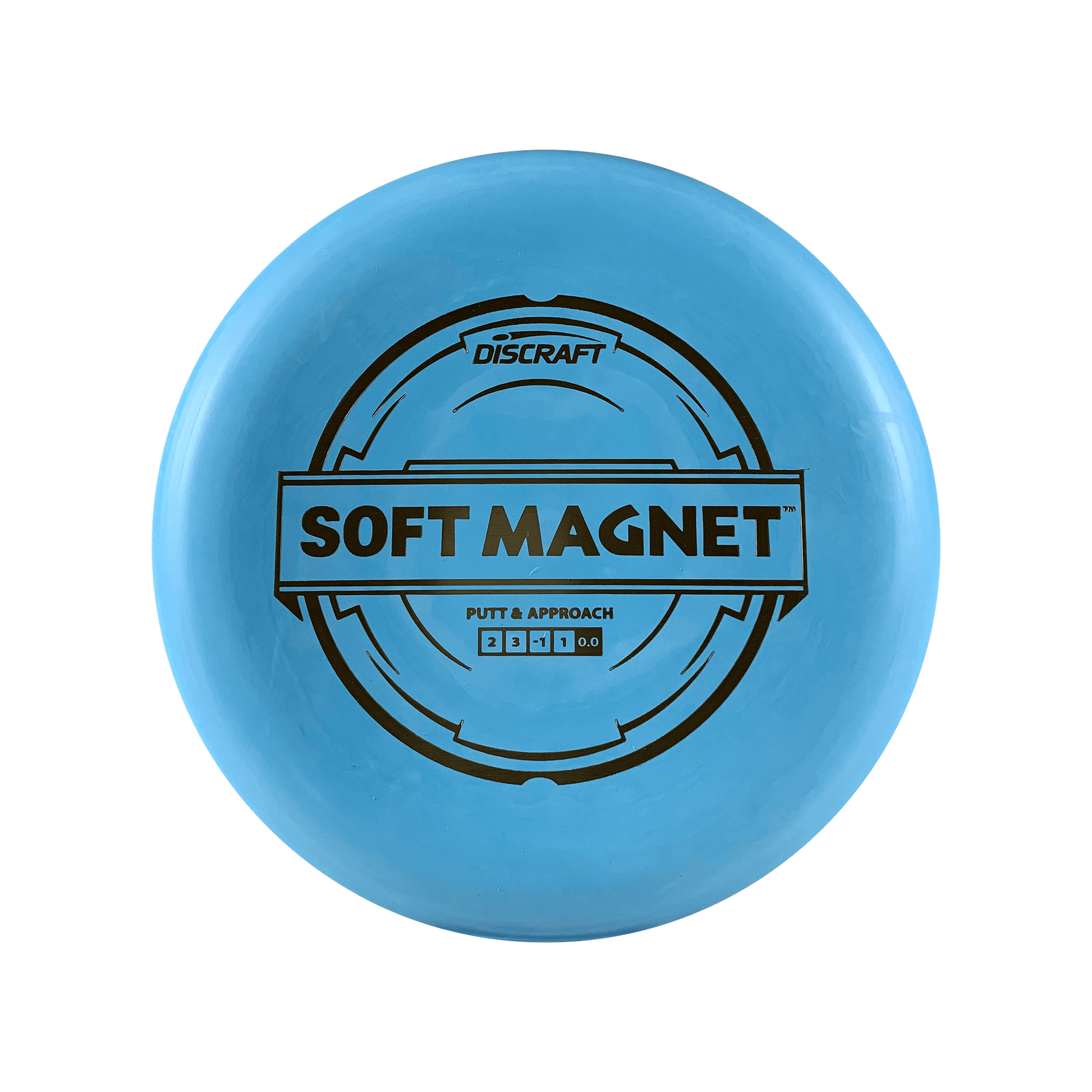 Soft Putter Line Magnet Disc Discraft light blue 170 