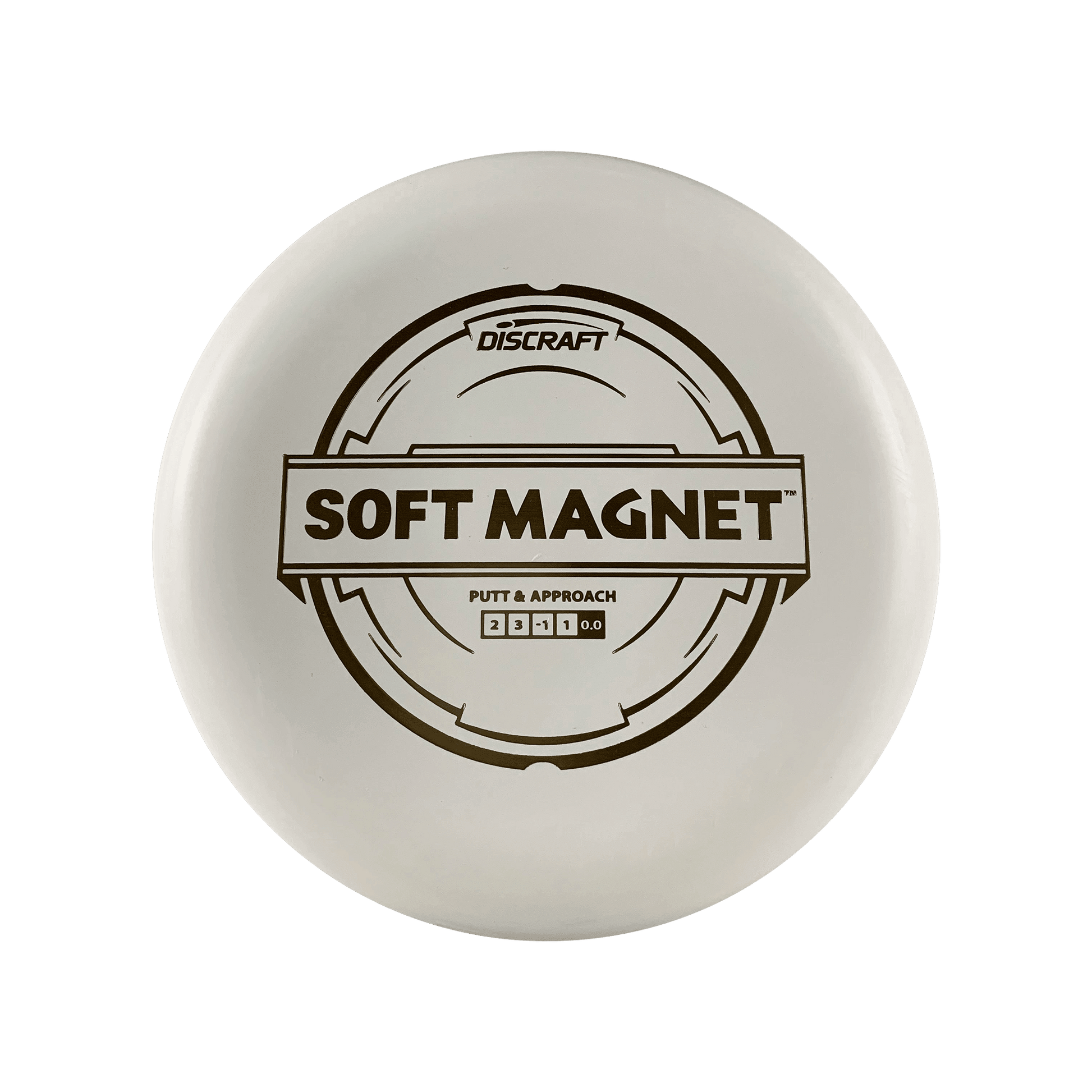 Soft Putter Line Magnet Disc Discraft off-white 170 