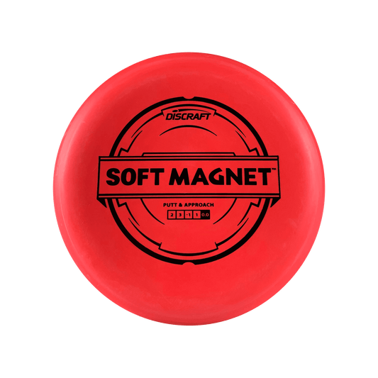 Soft Putter Line Magnet Disc Discraft red 170 