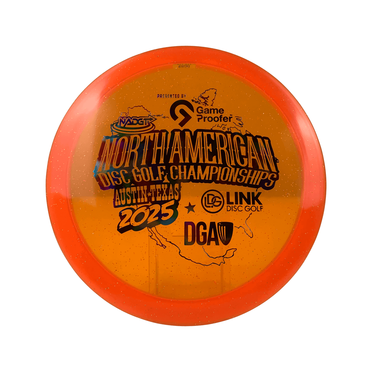 SP Banzai - NADGT NADGC 2025 Stamp Disc DGA orange 174.0 