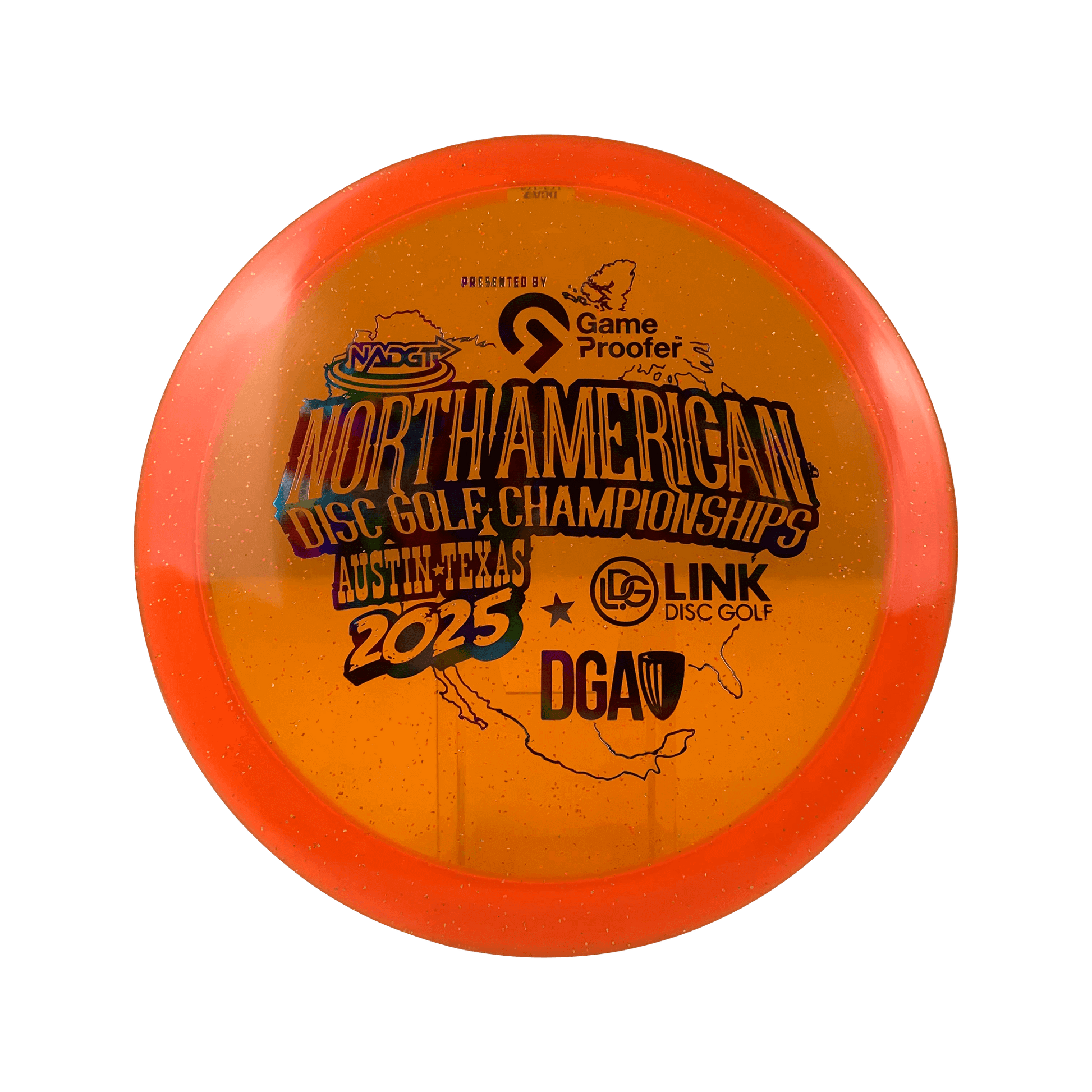 SP Banzai - NADGT NADGC 2025 Stamp Disc DGA orange 174.0 