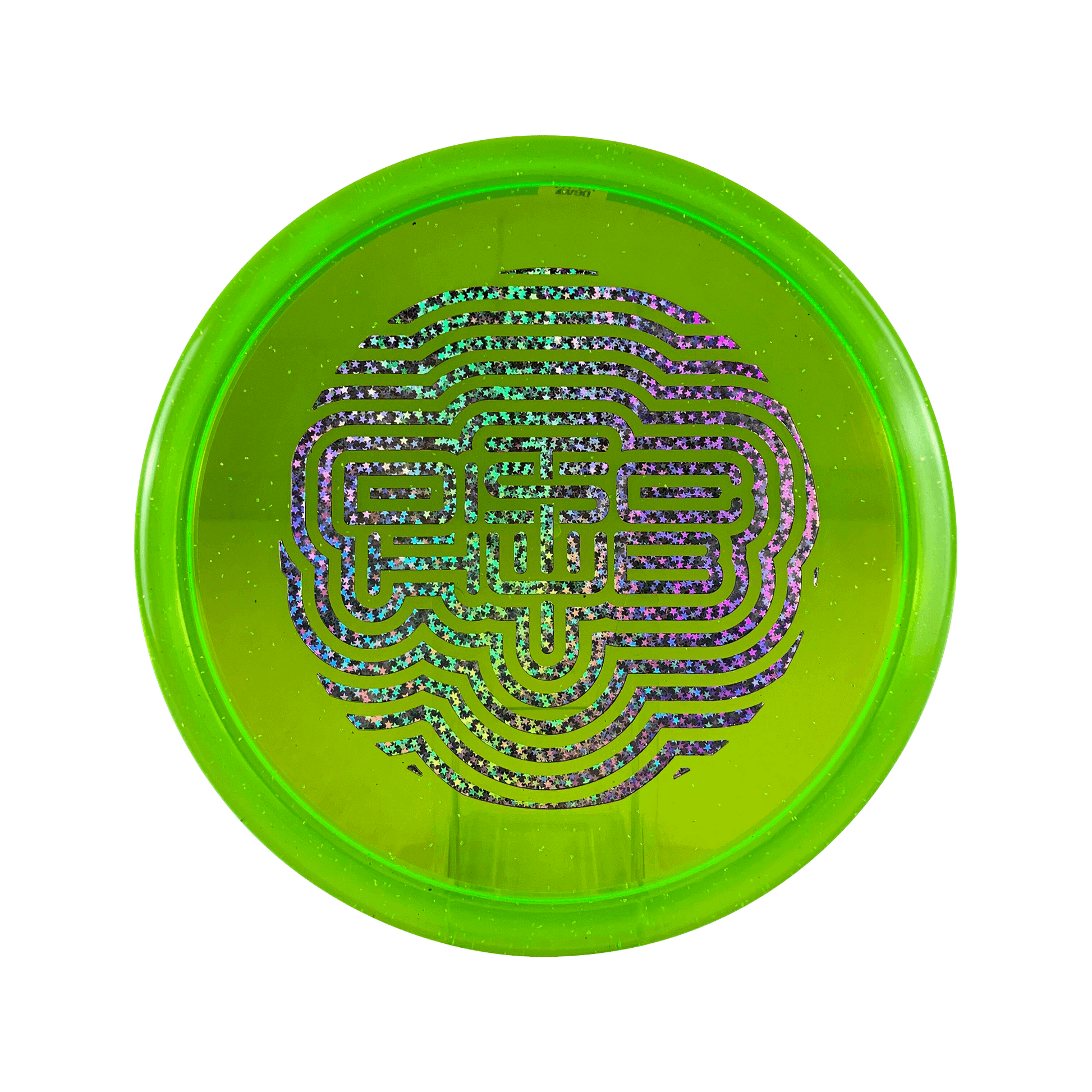 SP Line Quake - DiscHub Wave Stamp Disc DGA lime 176 