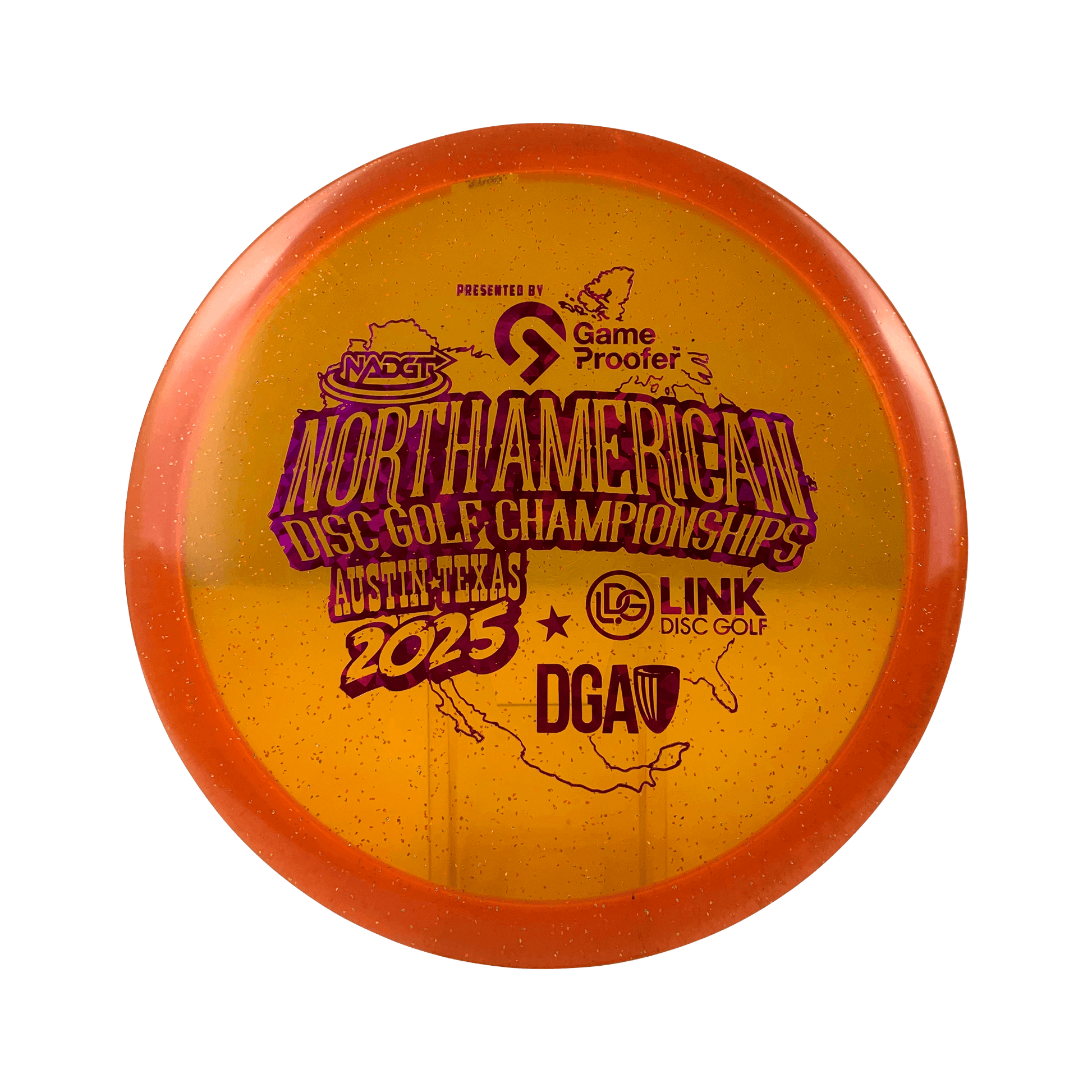 SP Rift - NADGT NADGC 2025 Stamp Disc DGA orange 176.0 