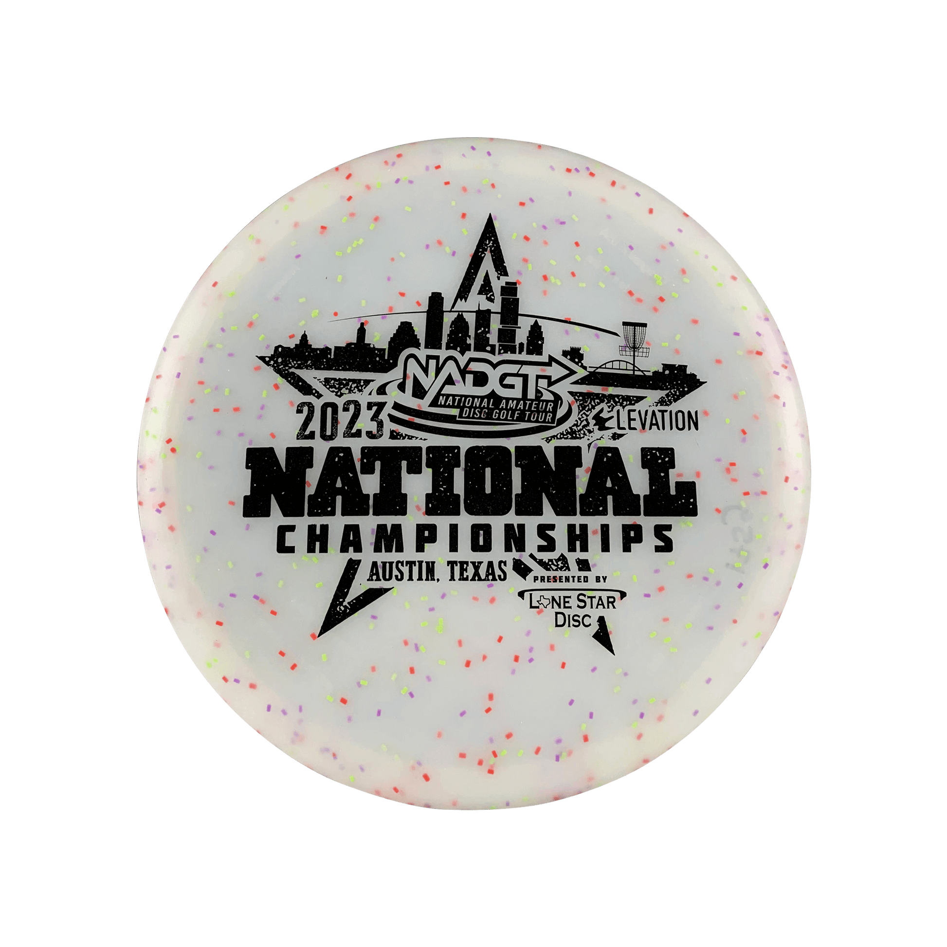 Sprinkle glo-G Arowana - NADGT National Championship 2023 Disc Elevation clear 170 